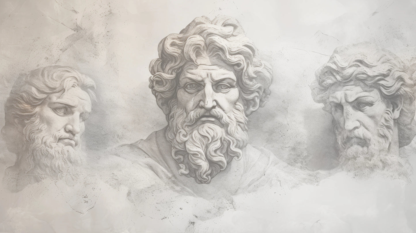 Prezentacja całego wzoru fototapety o nazwie Epicurus's Legacy