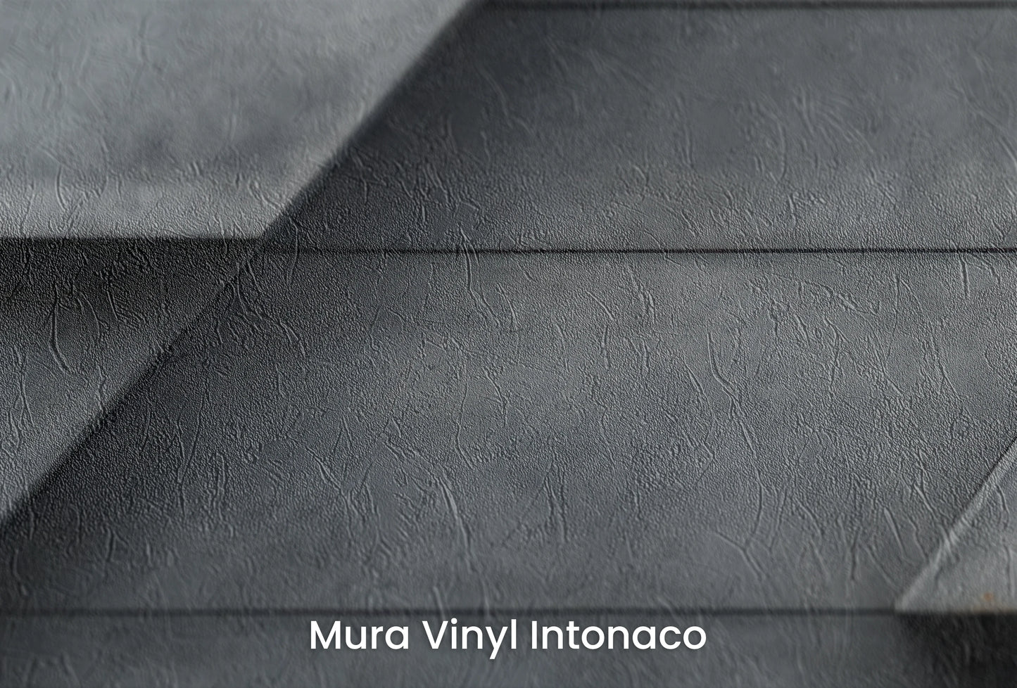 Zbliżenie na artystyczną fototapetę o nazwie Modern Layers na podłożu Mura Vinyl Intonaco - struktura tartego tynku.