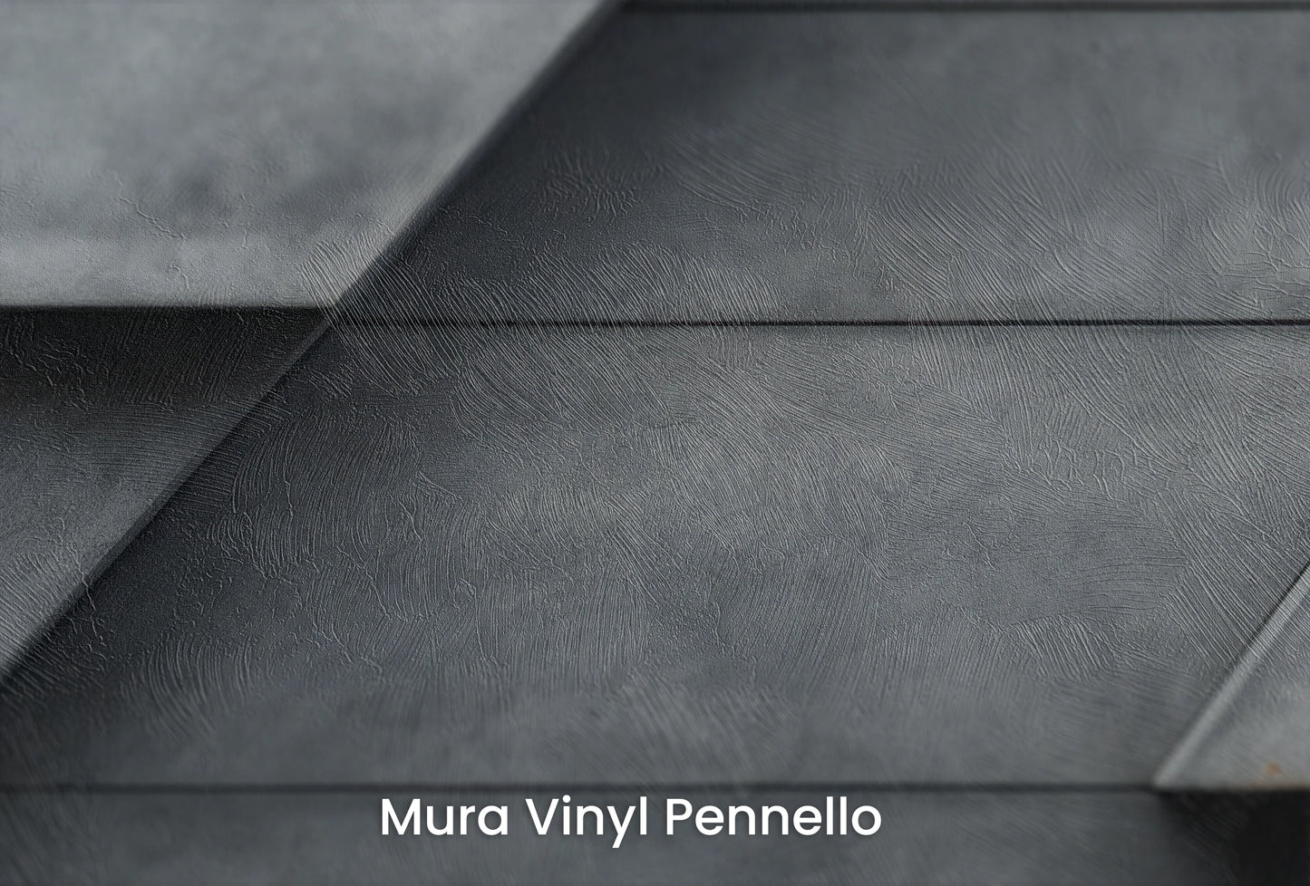Zbliżenie na artystyczną fototapetę o nazwie Modern Layers na podłożu Mura Vinyl Pennello - faktura pociągnięć pędzla malarskiego.