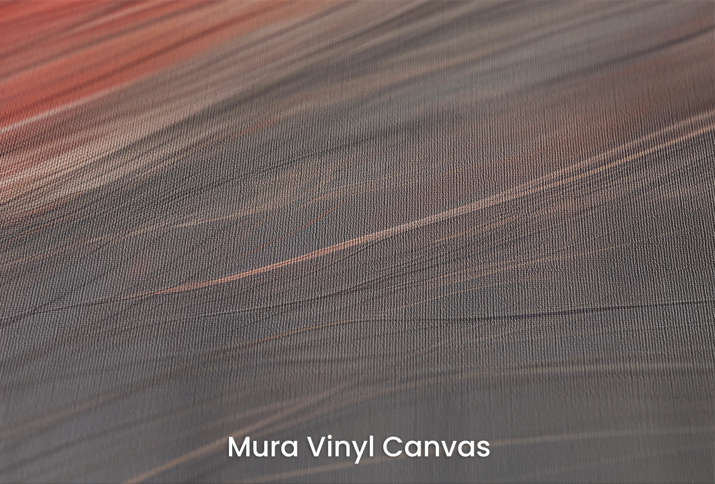 Zbliżenie na artystyczną fototapetę o nazwie Blaze of Glory na podłożu Mura Vinyl Canvas - faktura naturalnego płótna.