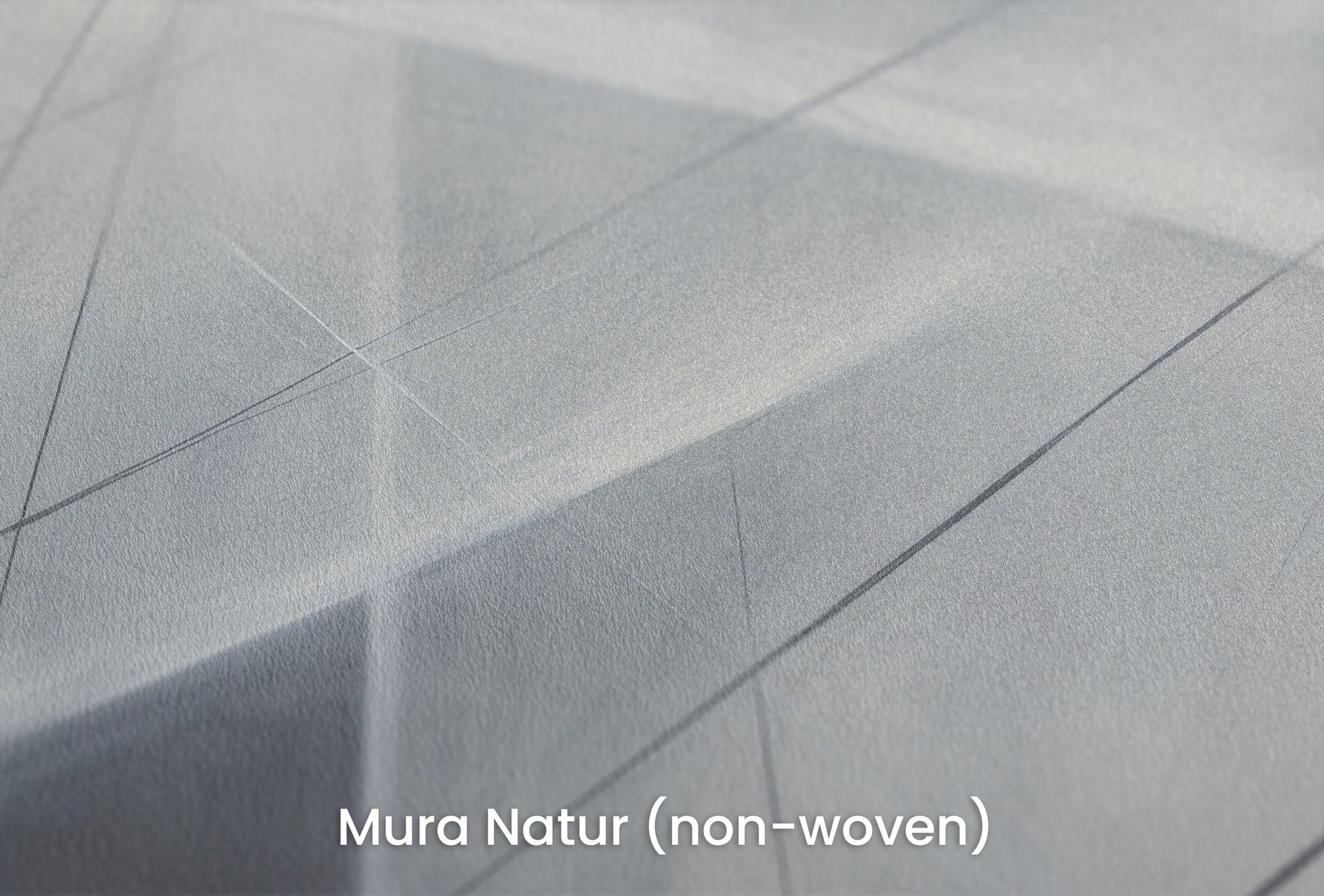 Zbliżenie na artystyczną fototapetę o nazwie Monochrome Network na podłożu Mura Natur (non-woven) - naturalne i ekologiczne podłoże.