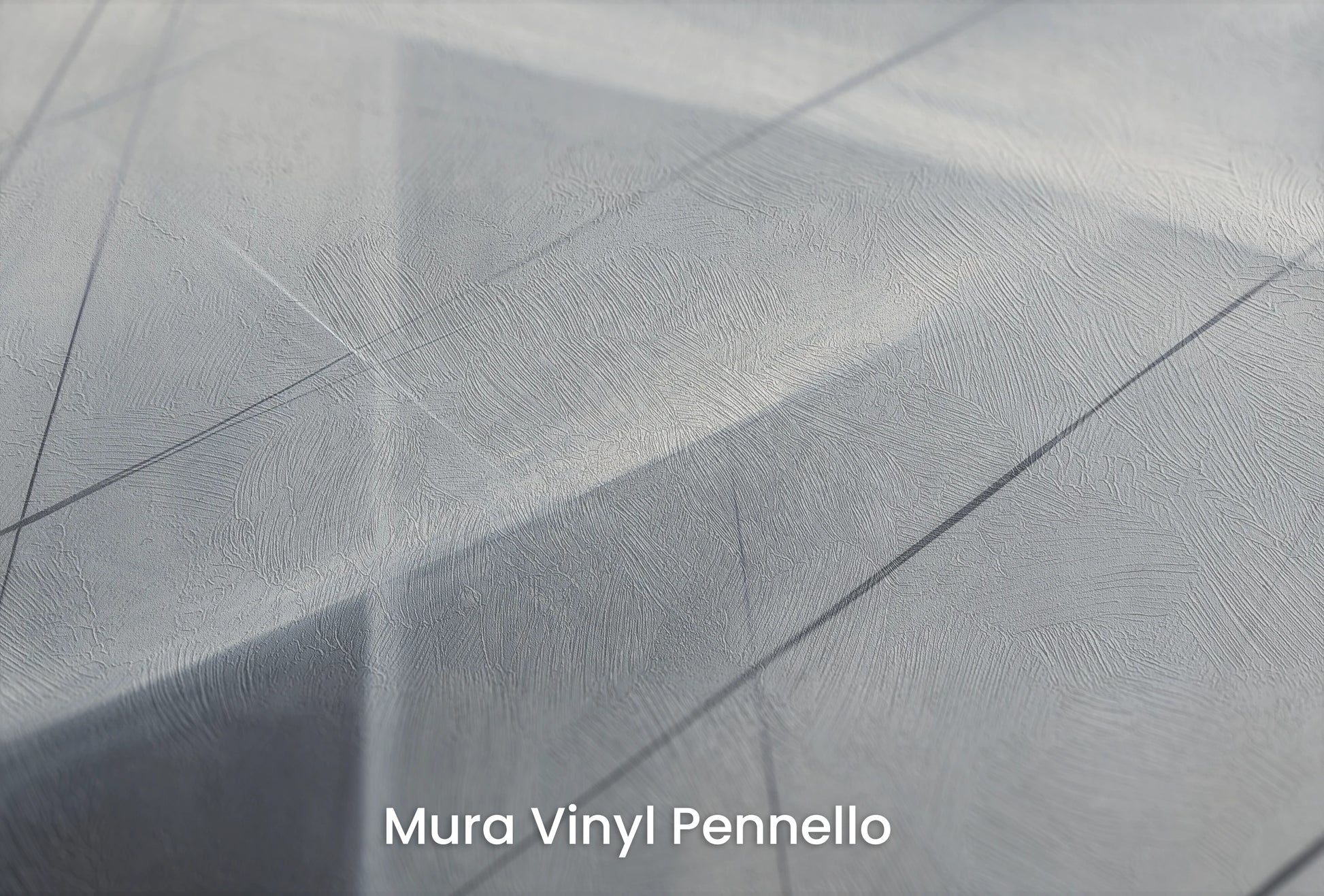 Zbliżenie na artystyczną fototapetę o nazwie Monochrome Network na podłożu Mura Vinyl Pennello - faktura pociągnięć pędzla malarskiego.