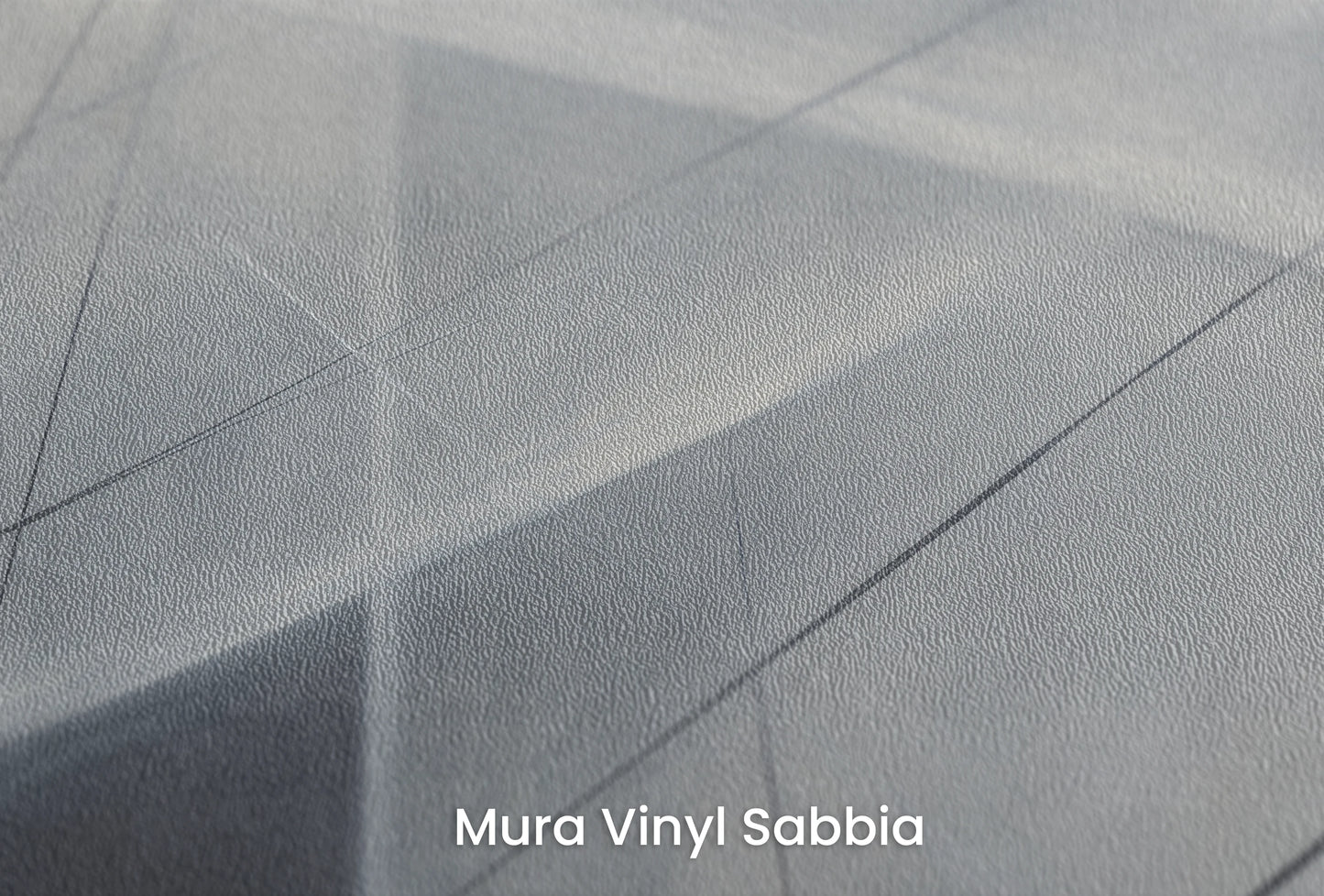 Zbliżenie na artystyczną fototapetę o nazwie Monochrome Network na podłożu Mura Vinyl Sabbia struktura grubego ziarna piasku.