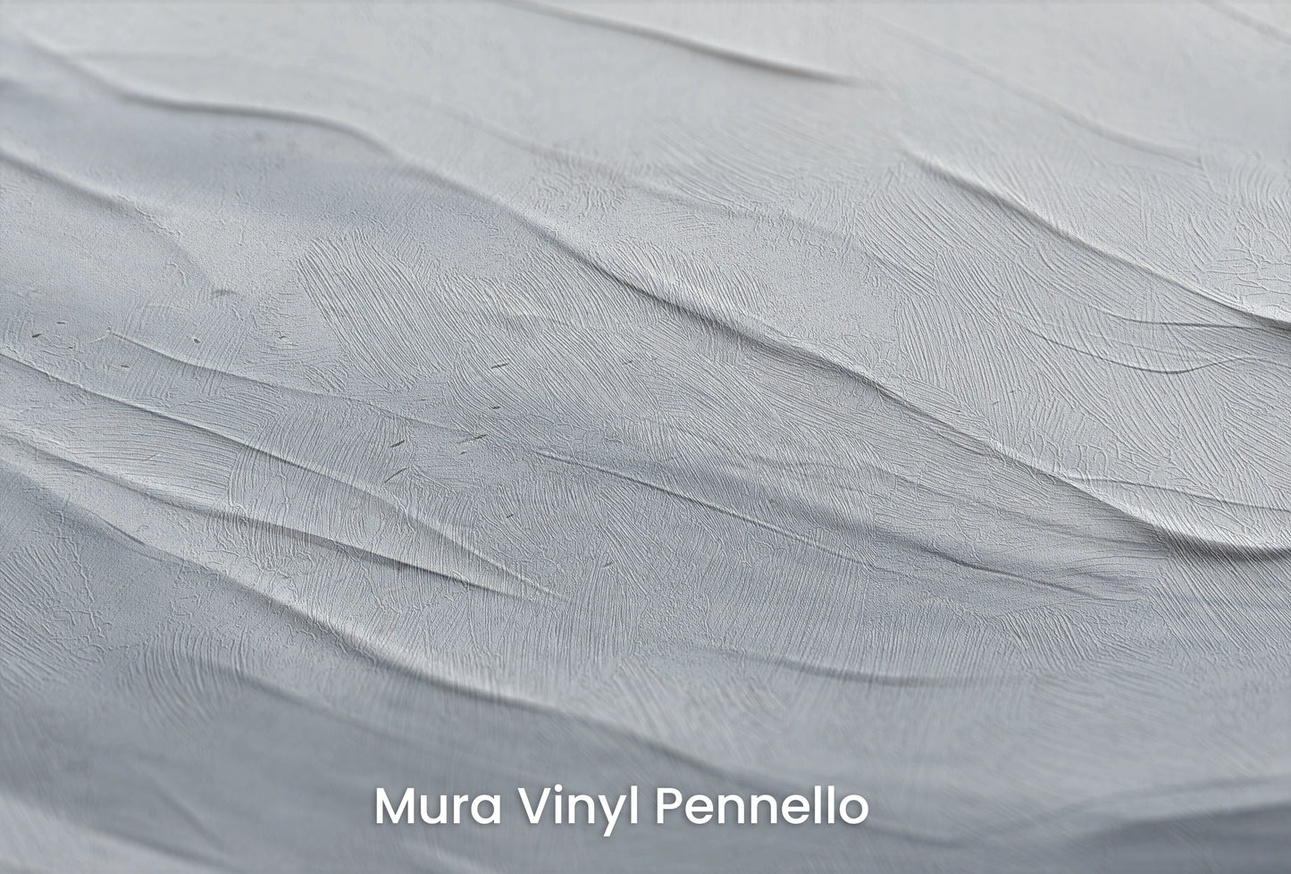 Zbliżenie na artystyczną fototapetę o nazwie Serenity Stratum na podłożu Mura Vinyl Pennello - faktura pociągnięć pędzla malarskiego.
