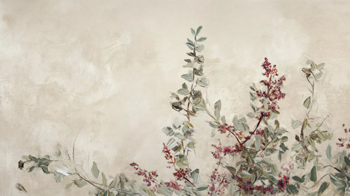 Prezentacja całego wzoru fototapety o nazwie Old Master's Flora