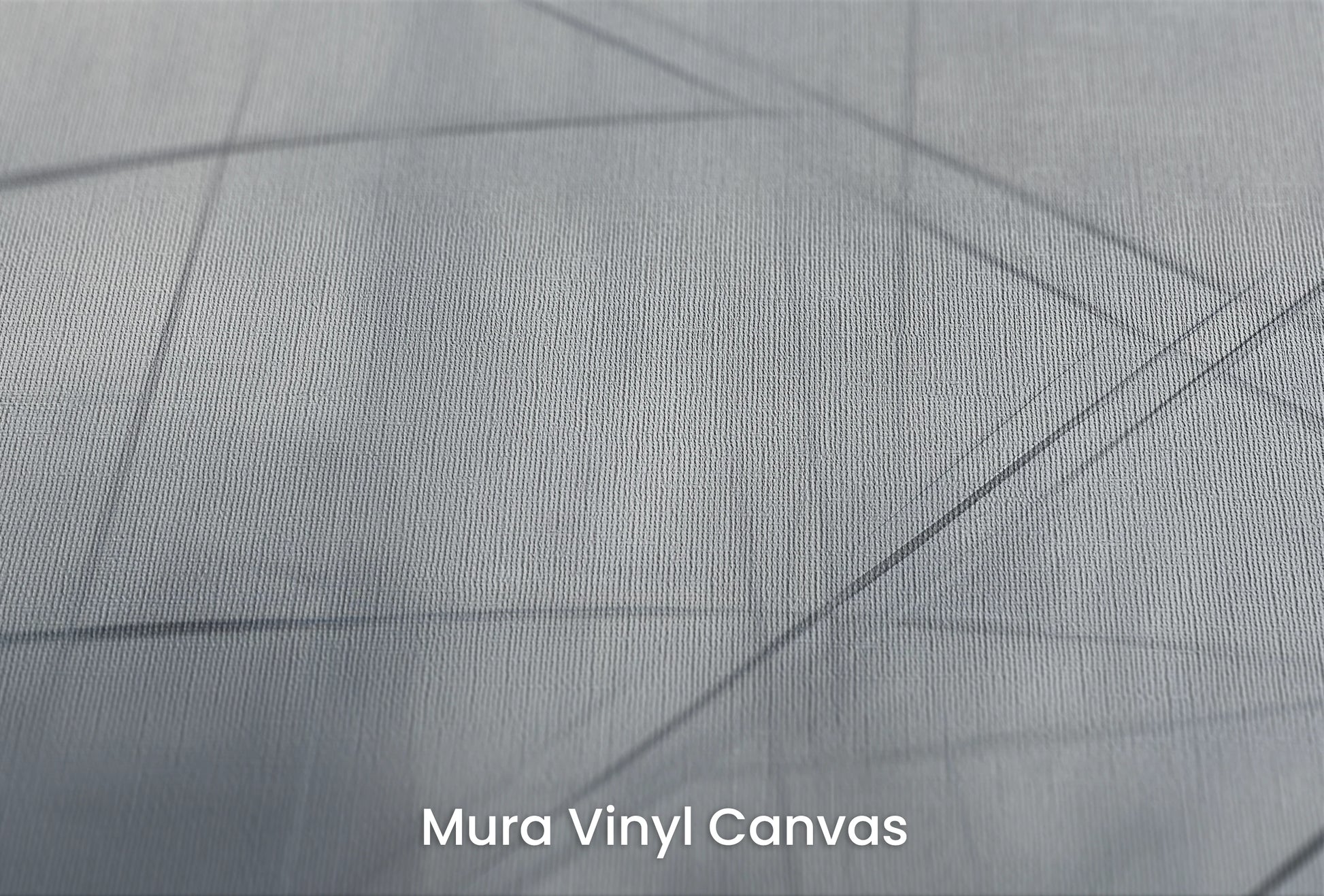 Zbliżenie na artystyczną fototapetę o nazwie Ephemeral Lines na podłożu Mura Vinyl Canvas - faktura naturalnego płótna.