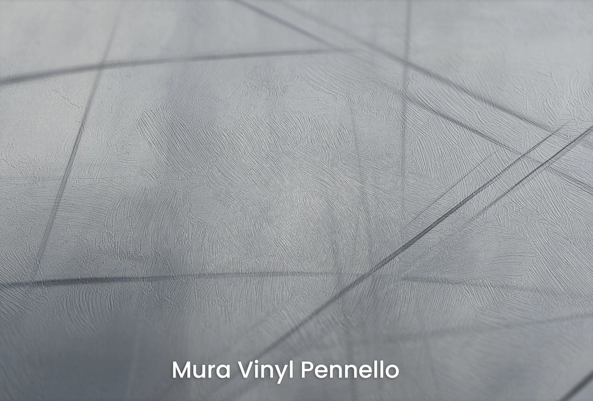 Zbliżenie na artystyczną fototapetę o nazwie Ephemeral Lines na podłożu Mura Vinyl Pennello - faktura pociągnięć pędzla malarskiego.
