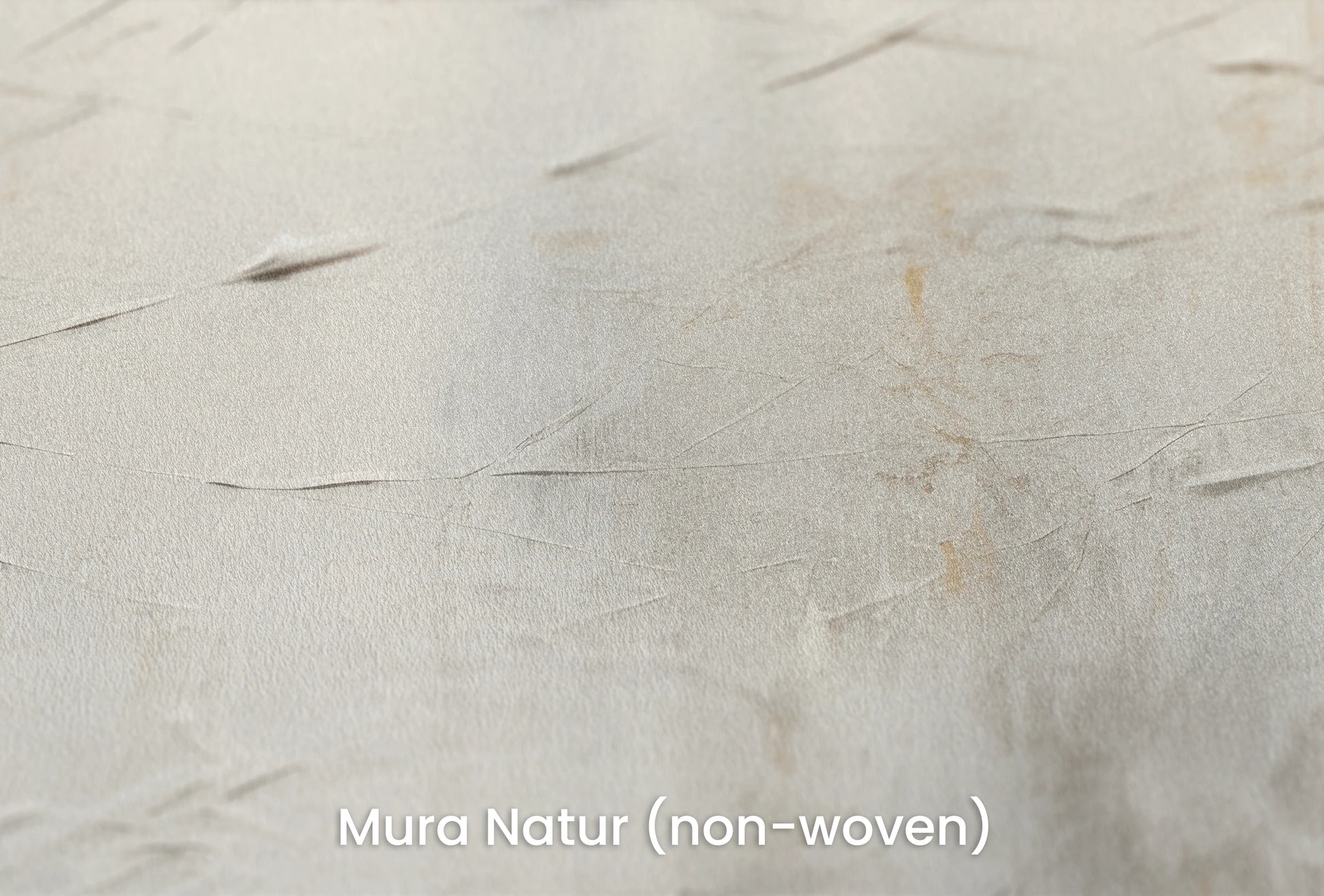 Zbliżenie na artystyczną fototapetę o nazwie Golden Threads na podłożu Mura Natur (non-woven) - naturalne i ekologiczne podłoże.