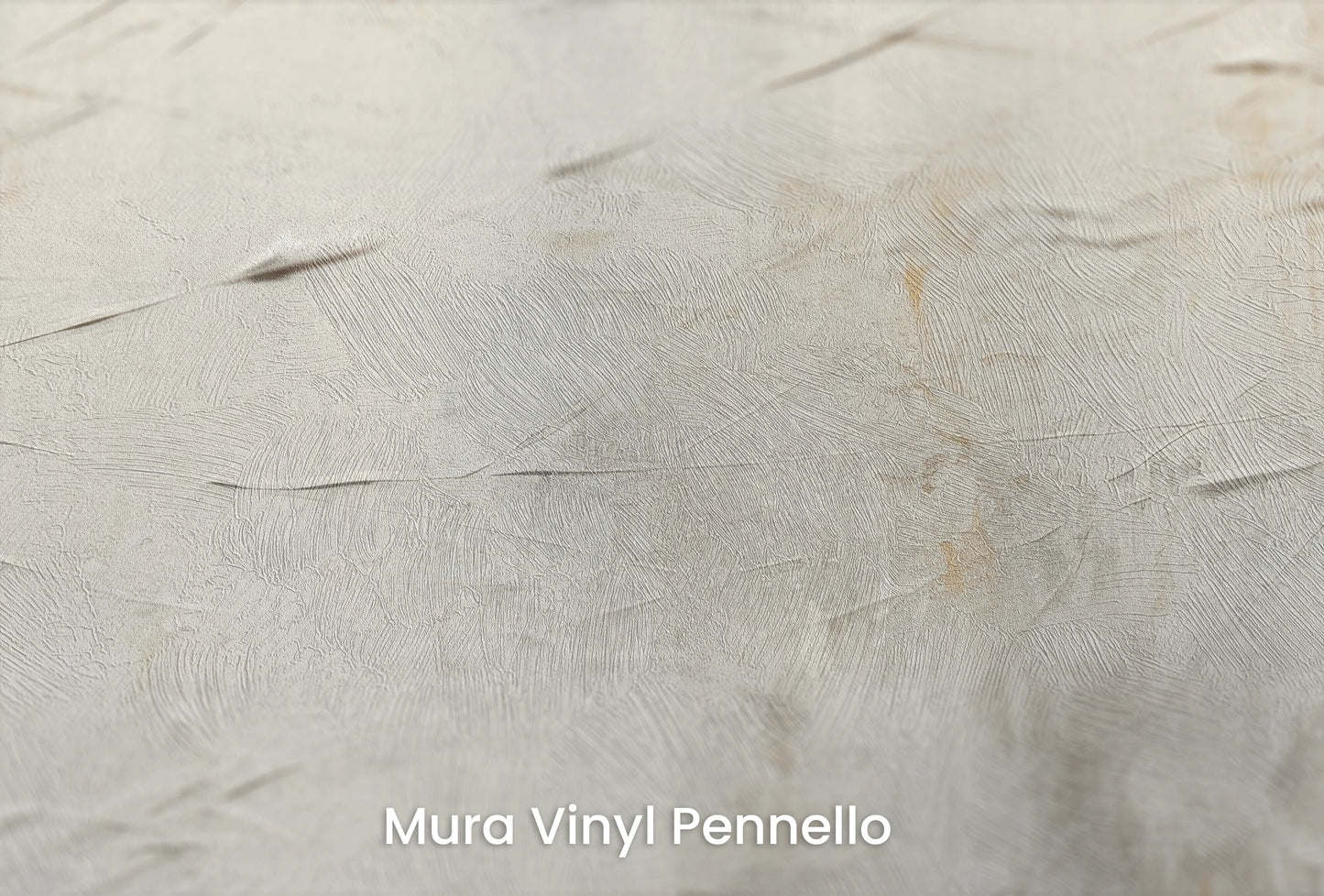 Zbliżenie na artystyczną fototapetę o nazwie Golden Threads na podłożu Mura Vinyl Pennello - faktura pociągnięć pędzla malarskiego.
