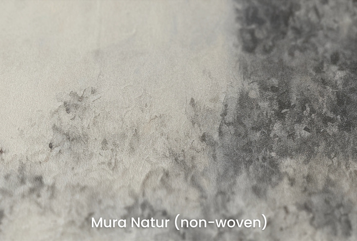 Zbliżenie na artystyczną fototapetę o nazwie Full Moon Calm na podłożu Mura Natur (non-woven) - naturalne i ekologiczne podłoże.