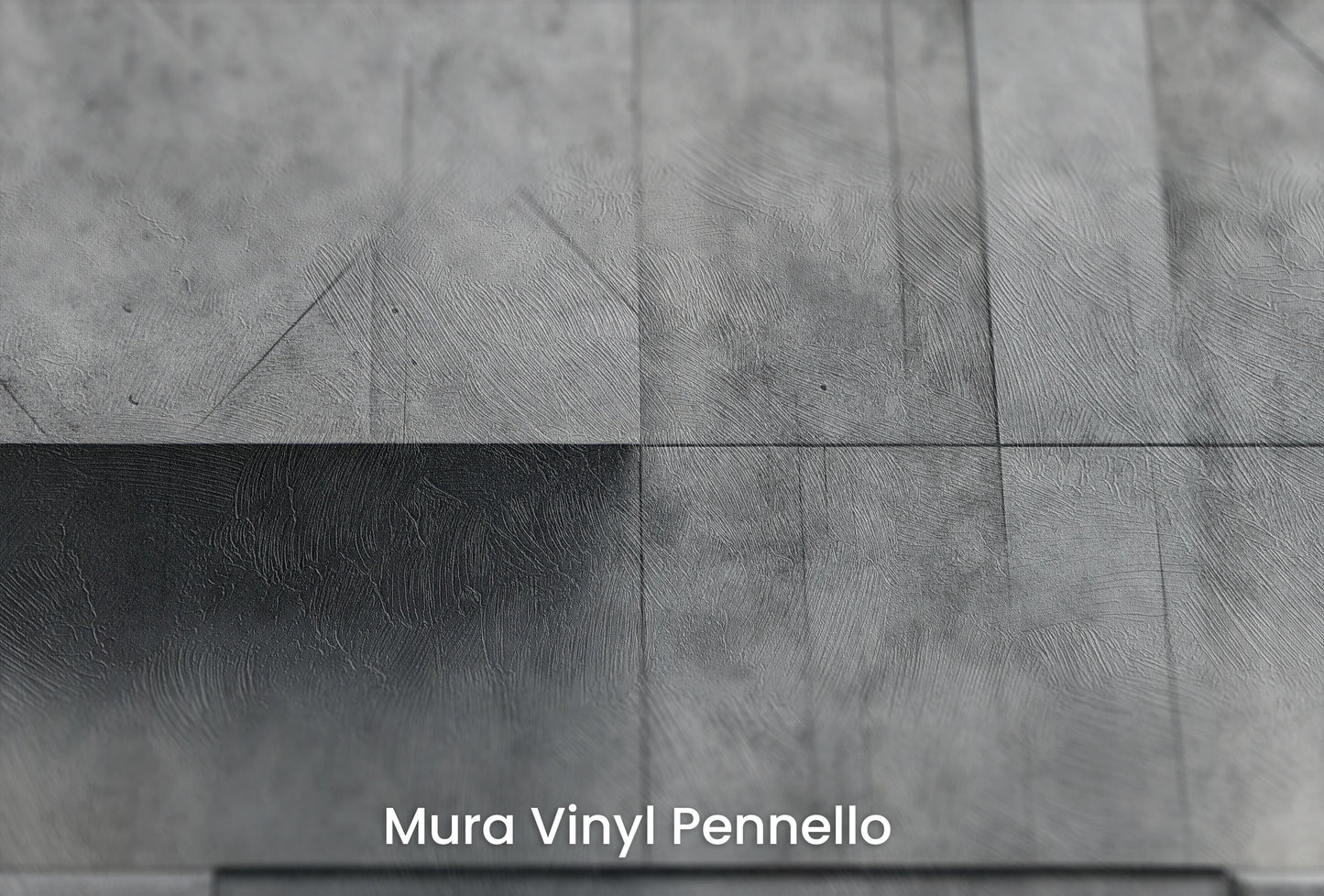 Zbliżenie na artystyczną fototapetę o nazwie Concrete Blocks na podłożu Mura Vinyl Pennello - faktura pociągnięć pędzla malarskiego.