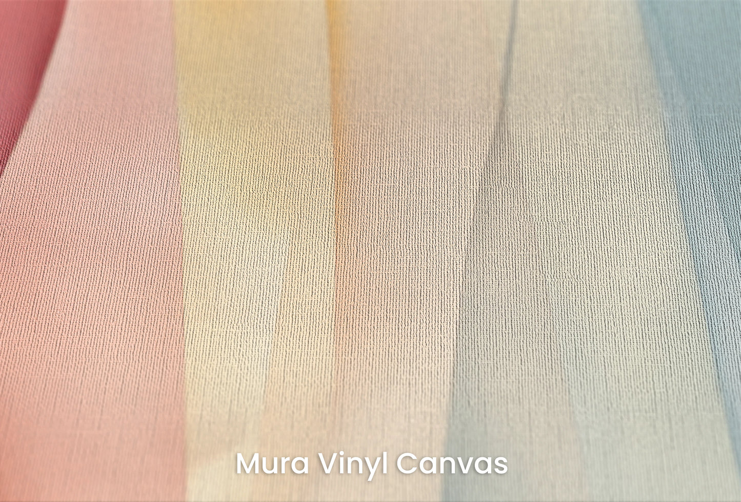 Zbliżenie na artystyczną fototapetę o nazwie Dreamy Pastel na podłożu Mura Vinyl Canvas - faktura naturalnego płótna.