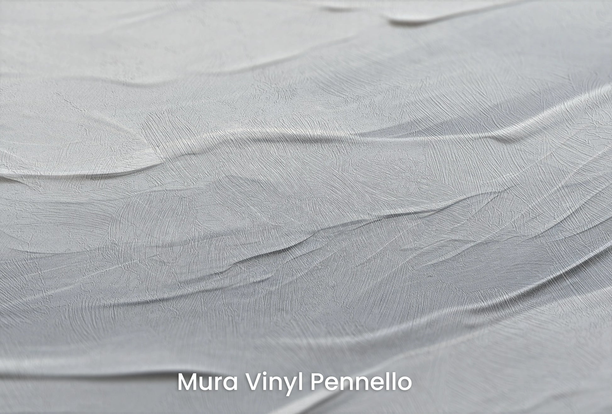 Zbliżenie na artystyczną fototapetę o nazwie Silent Waves na podłożu Mura Vinyl Pennello - faktura pociągnięć pędzla malarskiego.