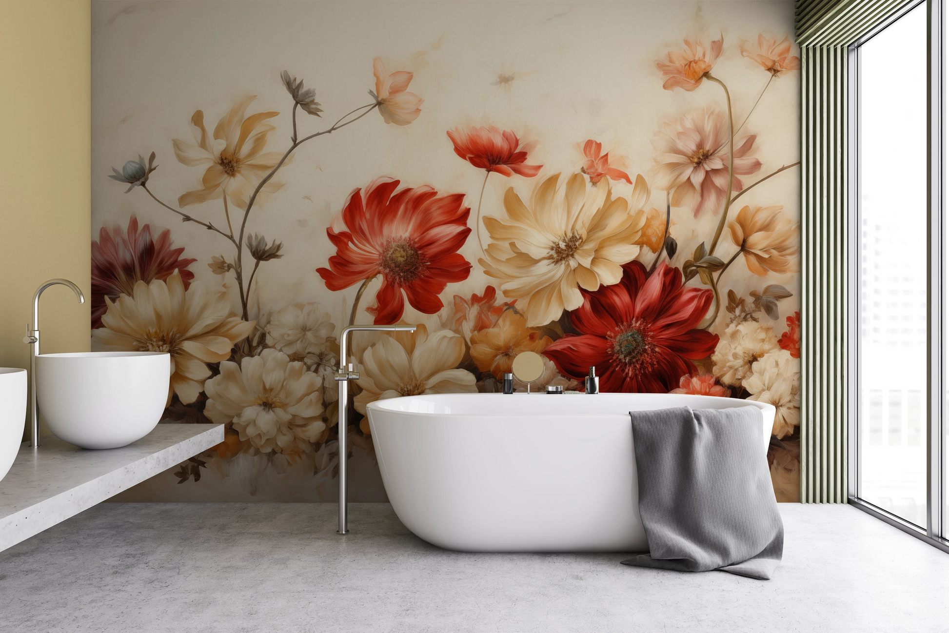 Fototapeta o nazwie Autumn Floral Bouquet użyta w aranzacji wnętrza.