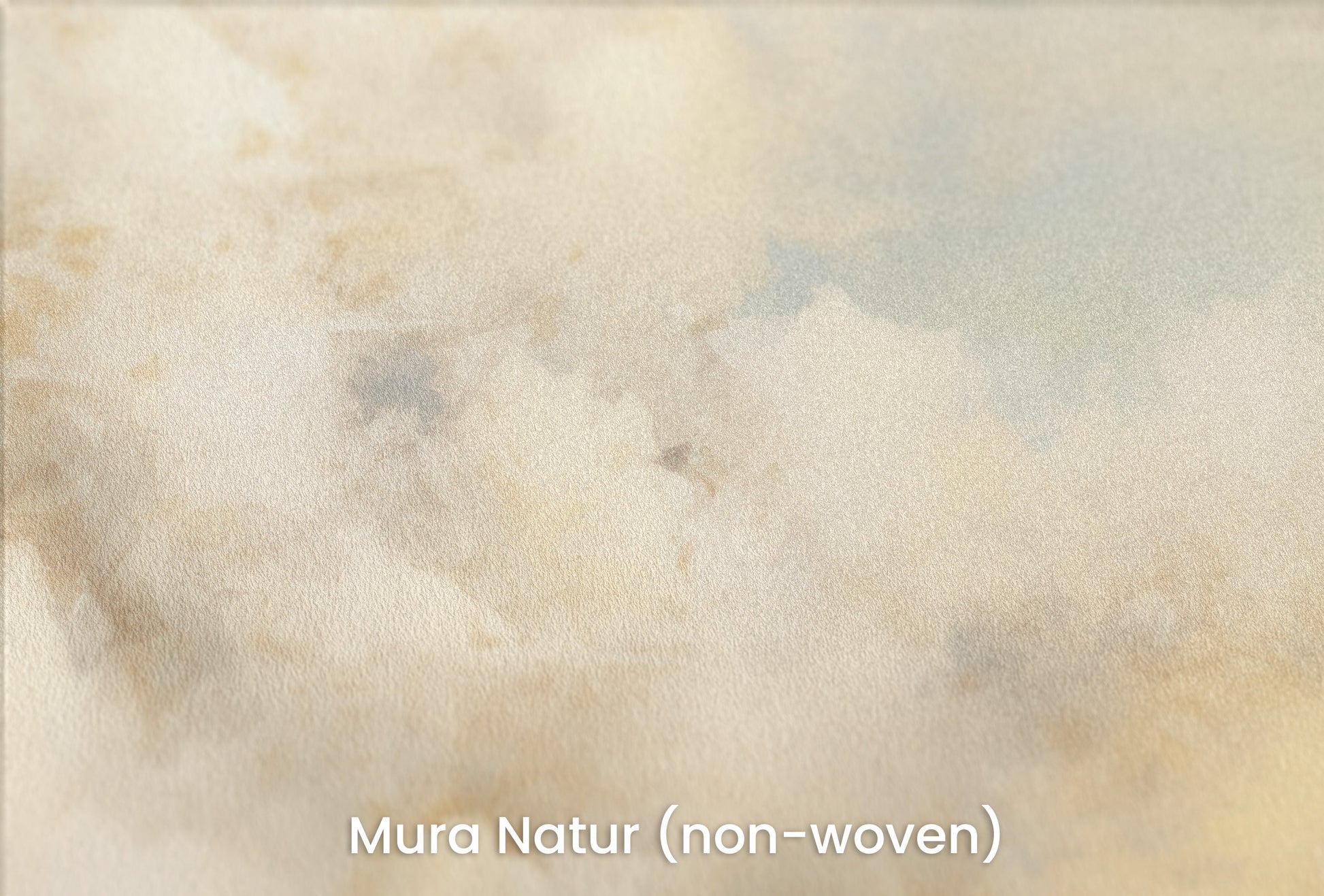 Zbliżenie na artystyczną fototapetę o nazwie ETHEREAL CLOUDSCAPE HORIZON na podłożu Mura Natur (non-woven) - naturalne i ekologiczne podłoże.