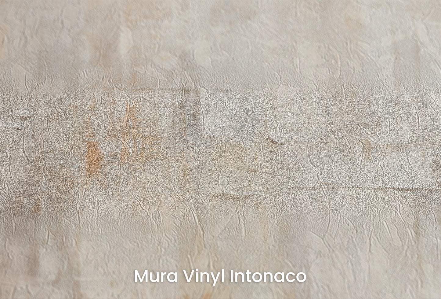 Zbliżenie na artystyczną fototapetę o nazwie Mosaic of Serenity na podłożu Mura Vinyl Intonaco - struktura tartego tynku.