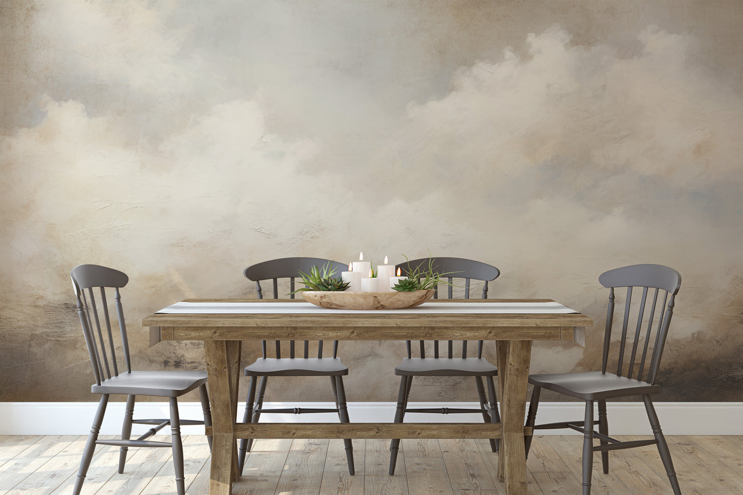 Fototapeta o nazwie CUMULUS ELEGANCE użyta w aranzacji wnętrza.