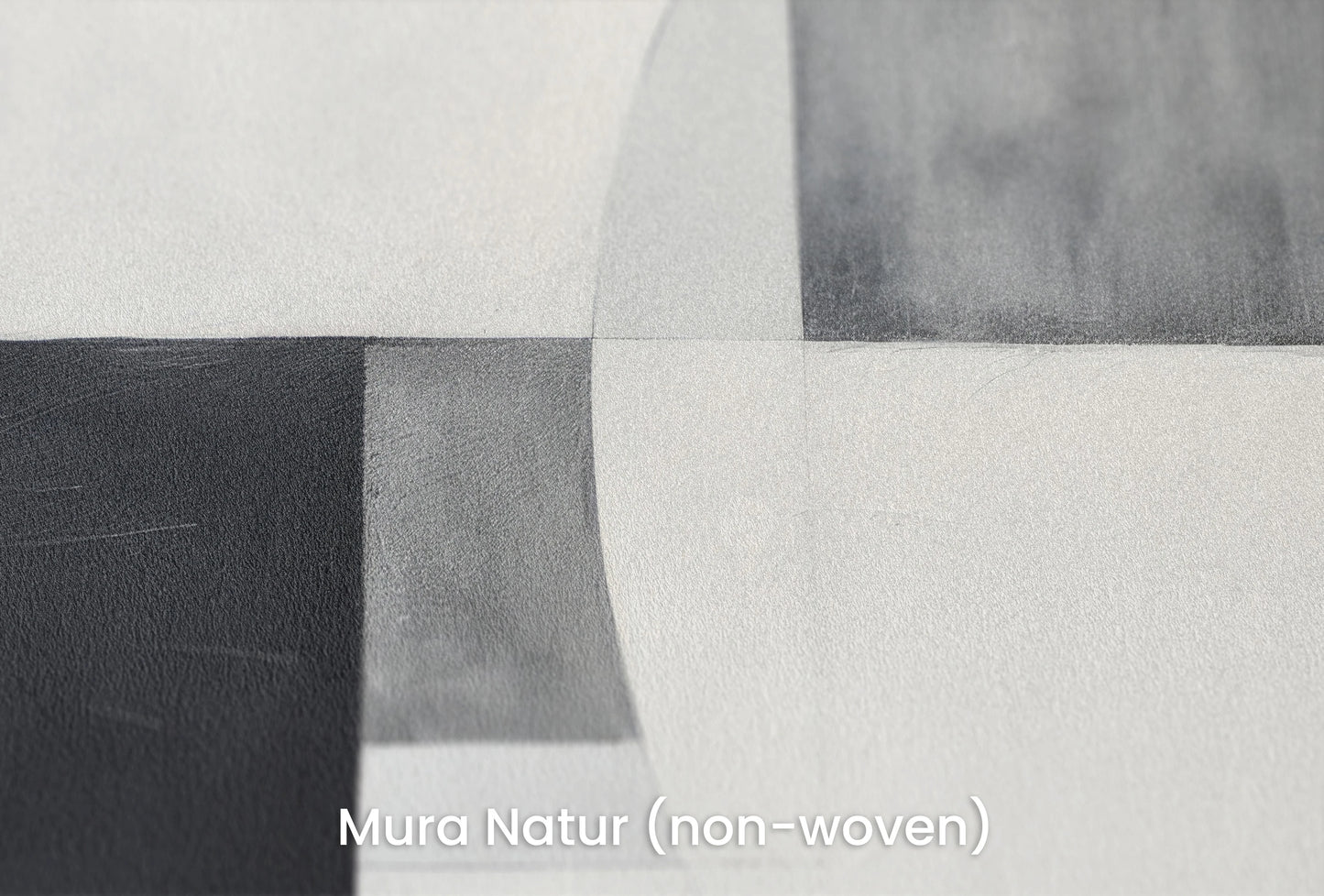 Zbliżenie na artystyczną fototapetę o nazwie Minimalist Composition na podłożu Mura Natur (non-woven) - naturalne i ekologiczne podłoże.