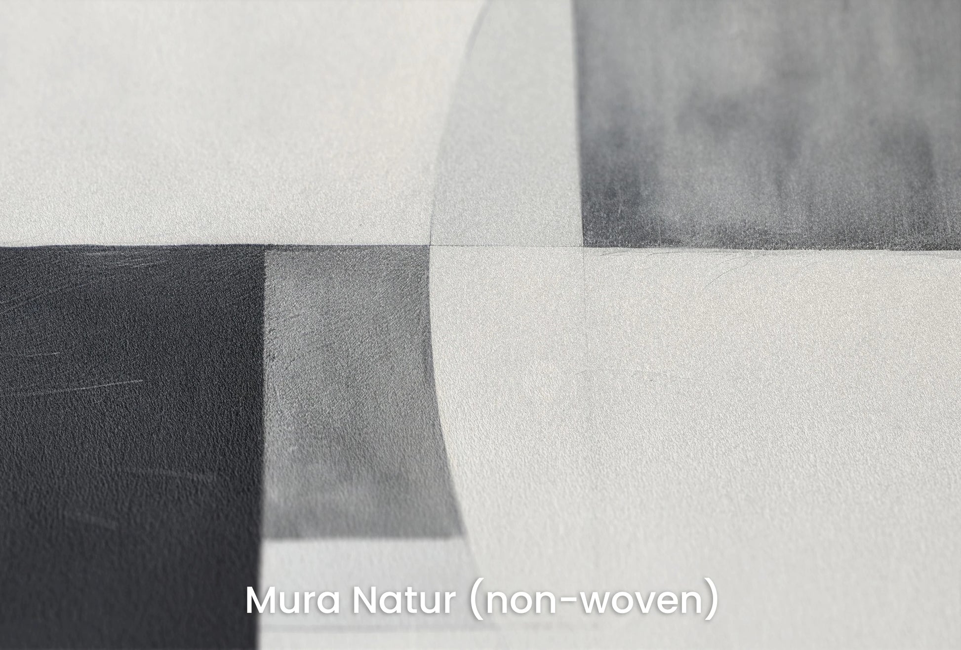 Zbliżenie na artystyczną fototapetę o nazwie Minimalist Composition na podłożu Mura Natur (non-woven) - naturalne i ekologiczne podłoże.