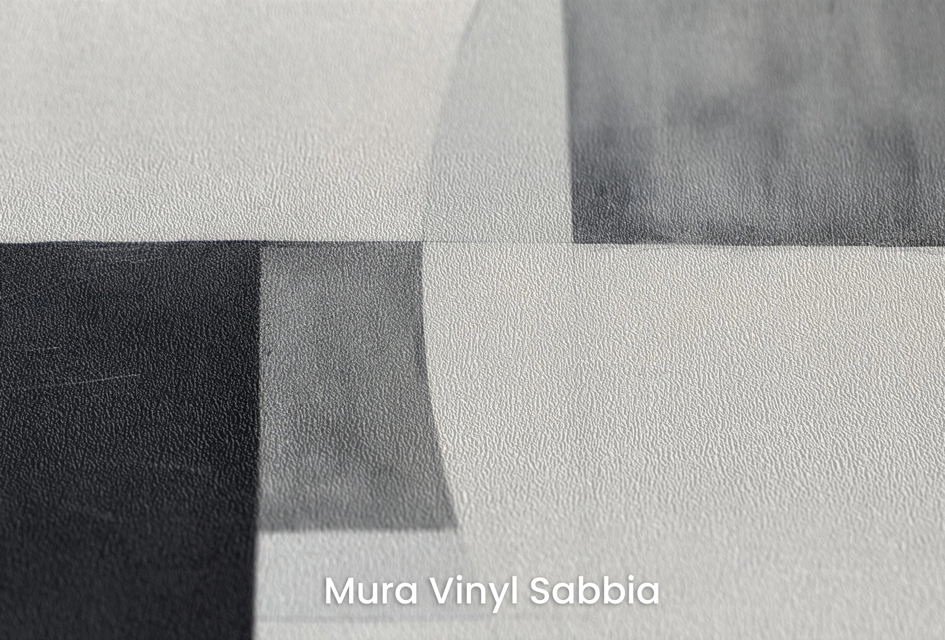 Zbliżenie na artystyczną fototapetę o nazwie Minimalist Composition na podłożu Mura Vinyl Sabbia struktura grubego ziarna piasku.