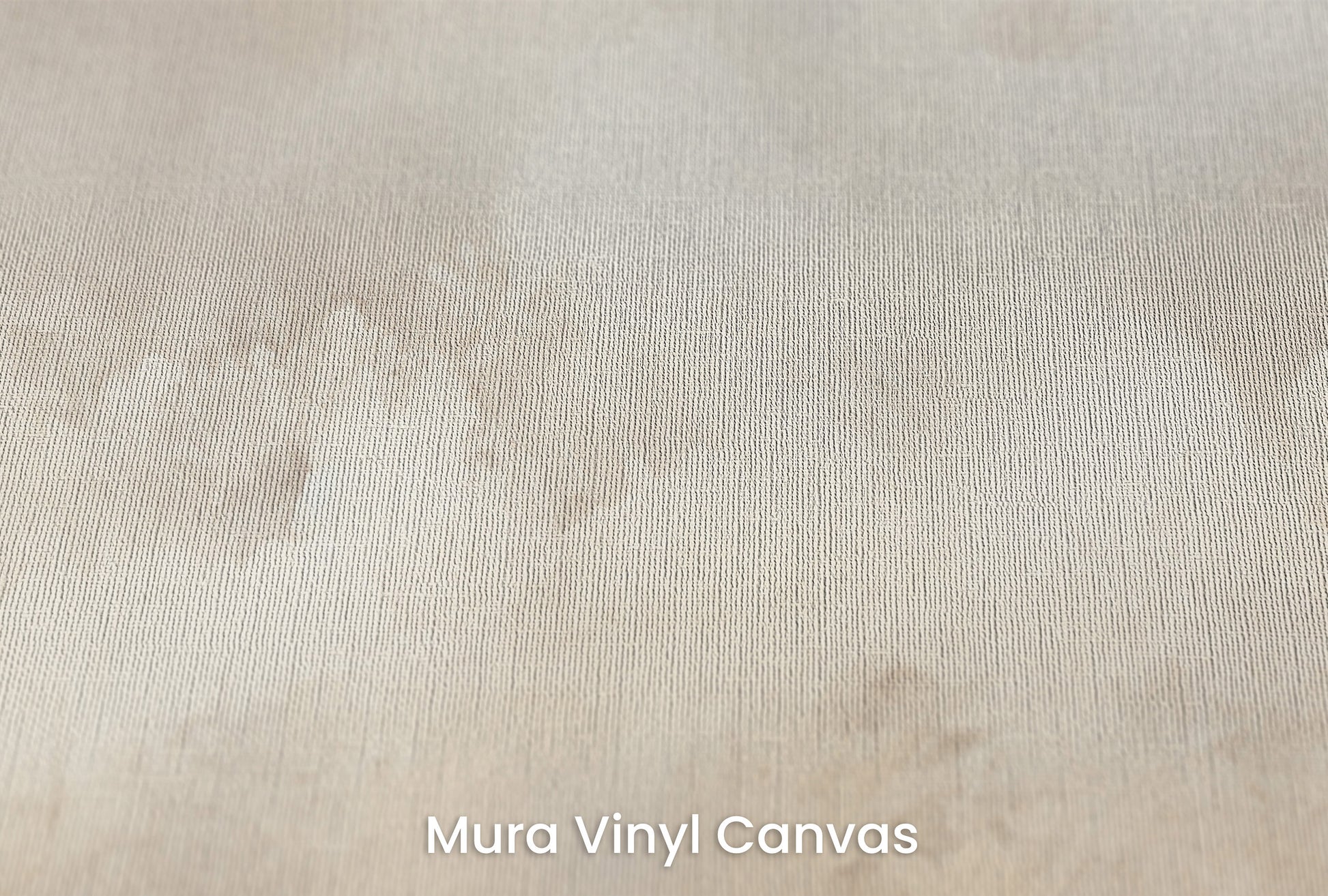 Zbliżenie na artystyczną fototapetę o nazwie GOLDEN MIST HAVEN na podłożu Mura Vinyl Canvas - faktura naturalnego płótna.