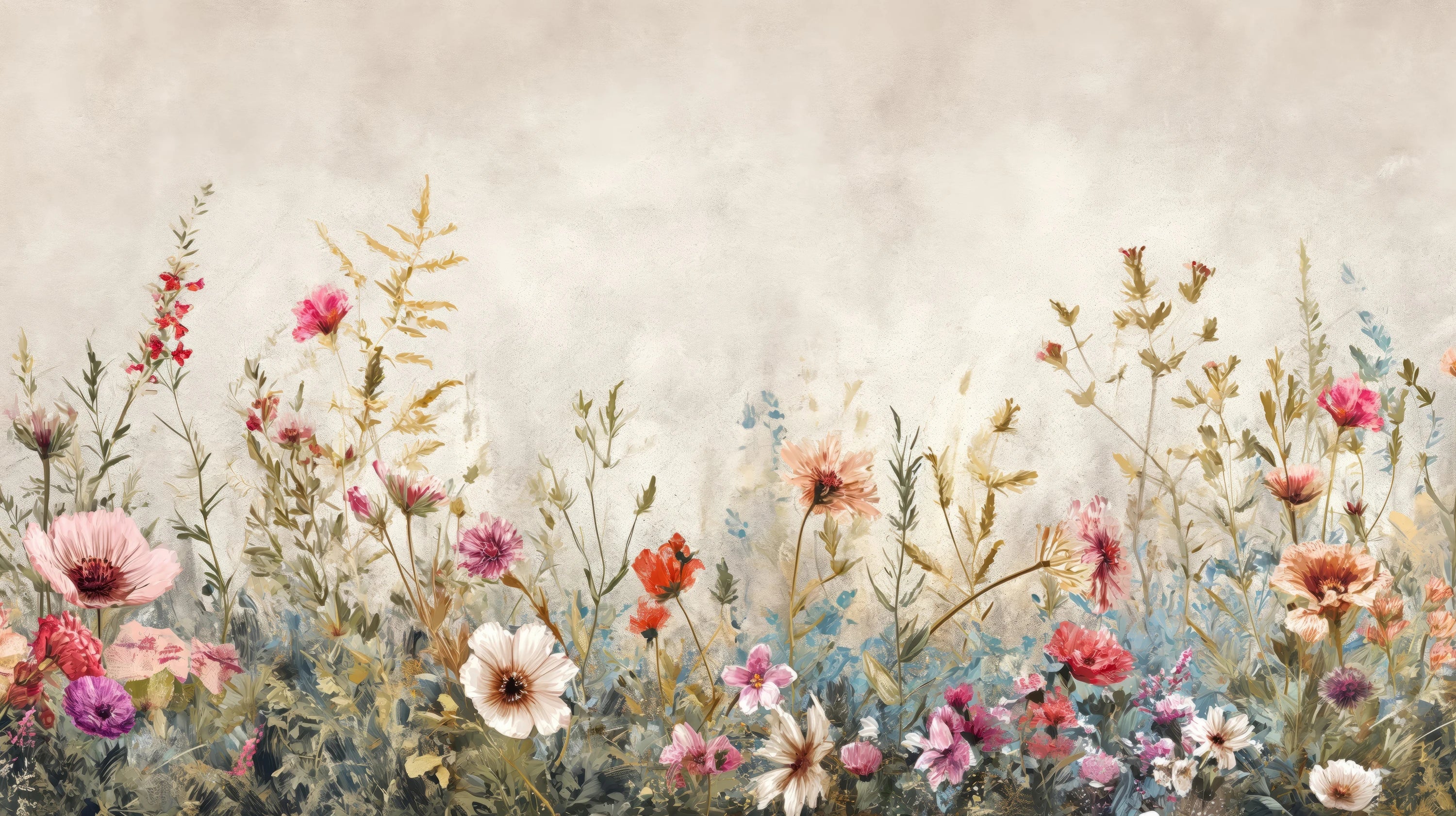 Podgląd wzoru: Prezentacja całego wzoru fototapety o nazwie Blossoming Elegance