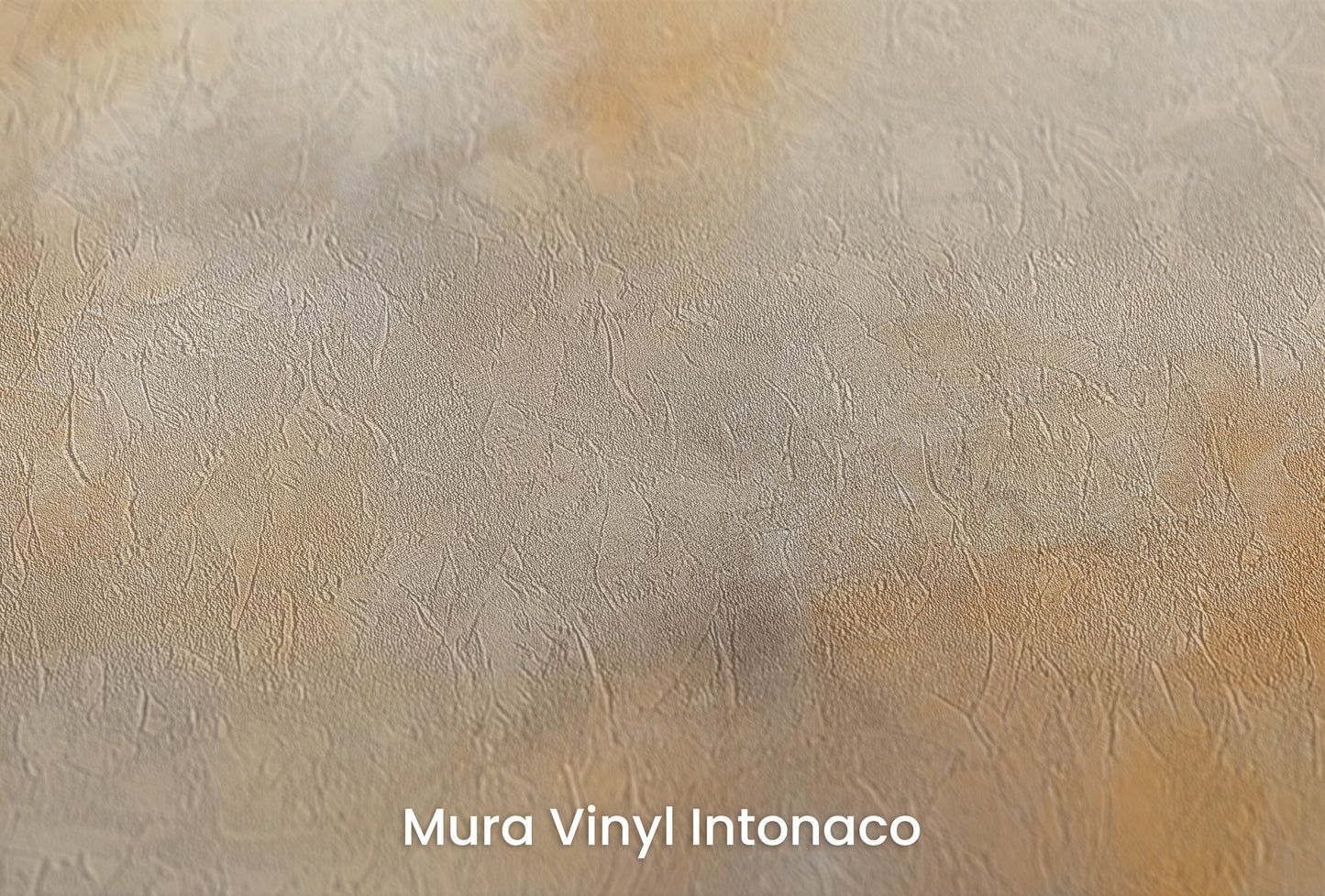 Zbliżenie na artystyczną fototapetę o nazwie WARMTH OF THE MORNING MIST na podłożu Mura Vinyl Intonaco - struktura tartego tynku.