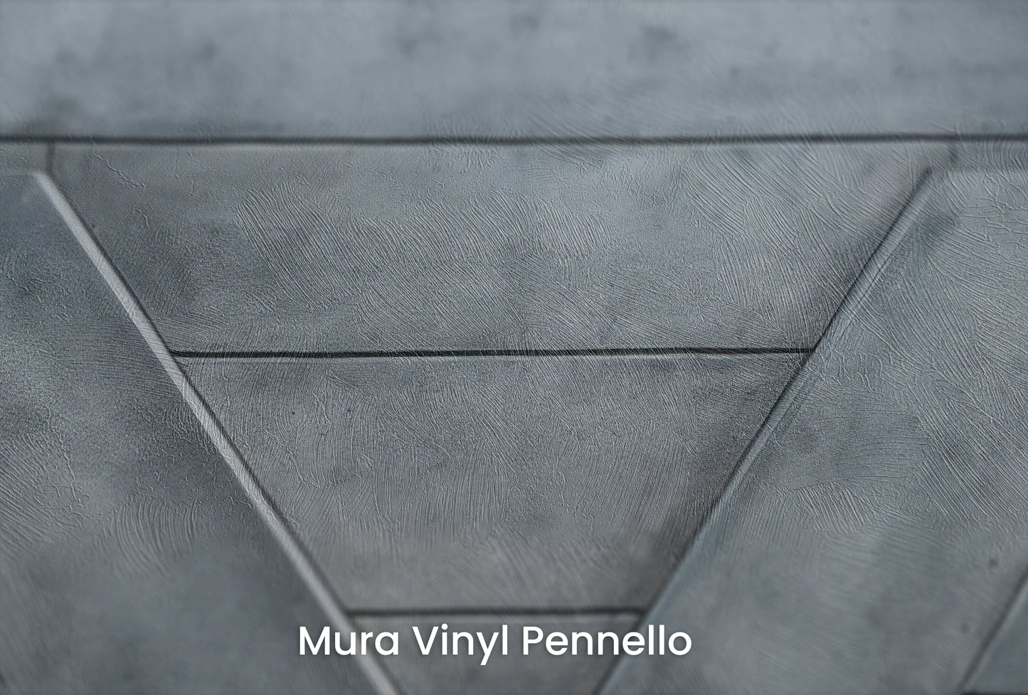 Zbliżenie na artystyczną fototapetę o nazwie Vertex Vision na podłożu Mura Vinyl Pennello - faktura pociągnięć pędzla malarskiego.