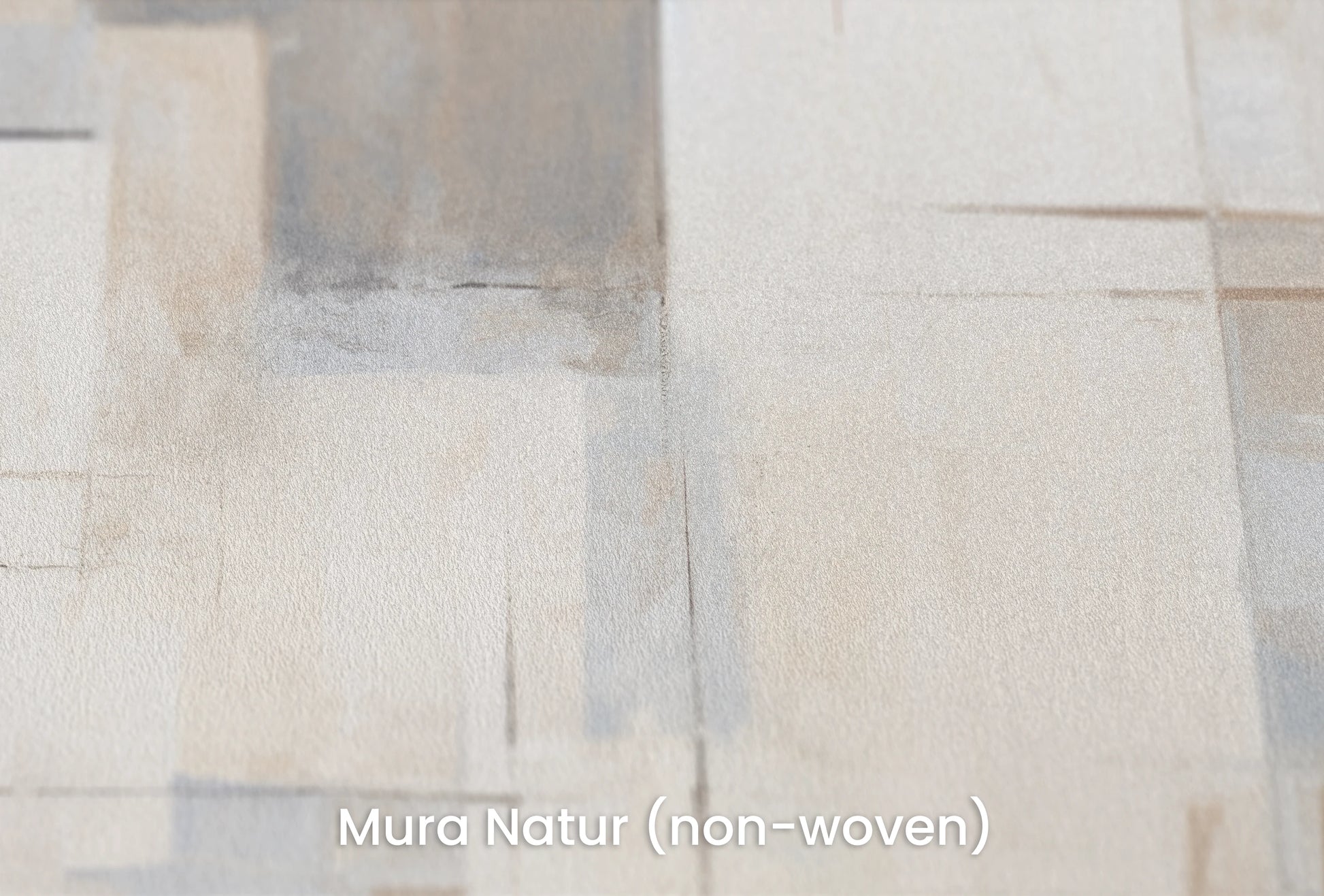 Zbliżenie na artystyczną fototapetę o nazwie Textured Harmony na podłożu Mura Natur (non-woven) - naturalne i ekologiczne podłoże.