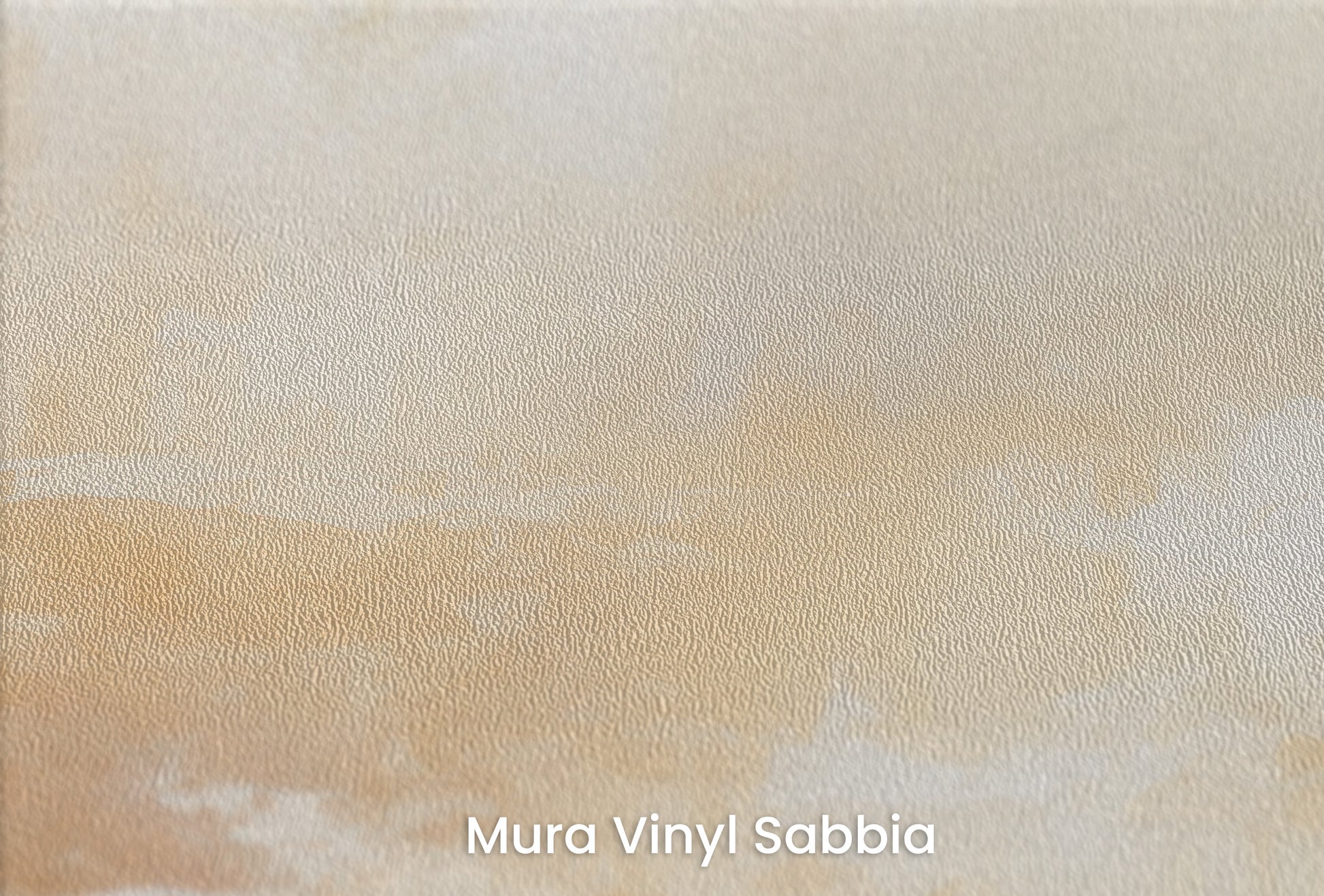 Zbliżenie na artystyczną fototapetę o nazwie DAWNING LIGHT ABSTRACTION na podłożu Mura Vinyl Sabbia struktura grubego ziarna piasku.