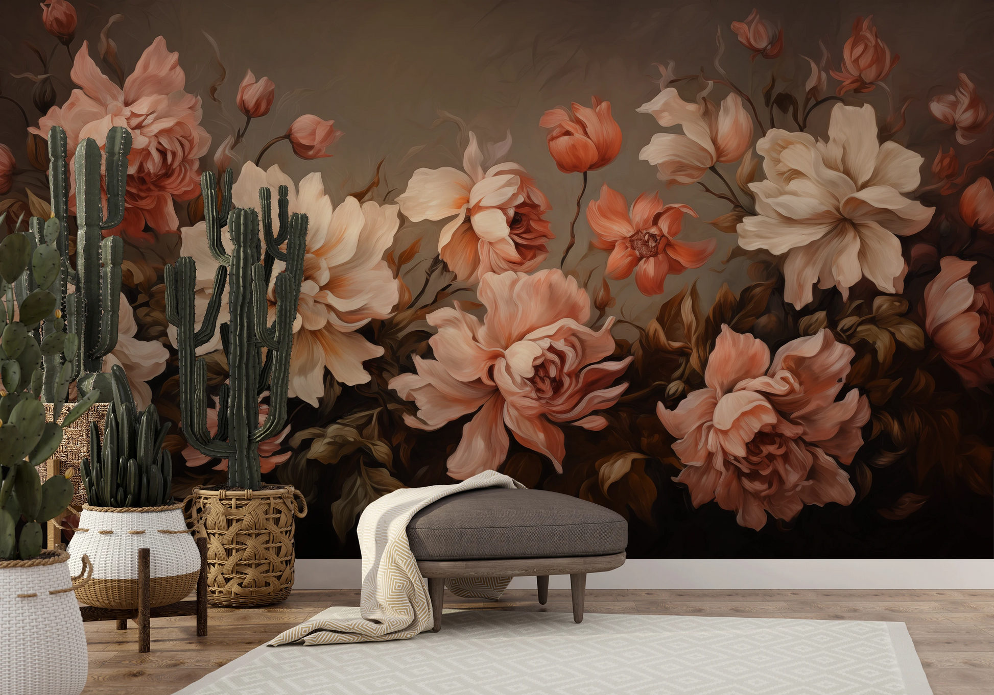 Fototapeta o nazwie Autumn Rose Elegance użyta w aranzacji wnętrza.