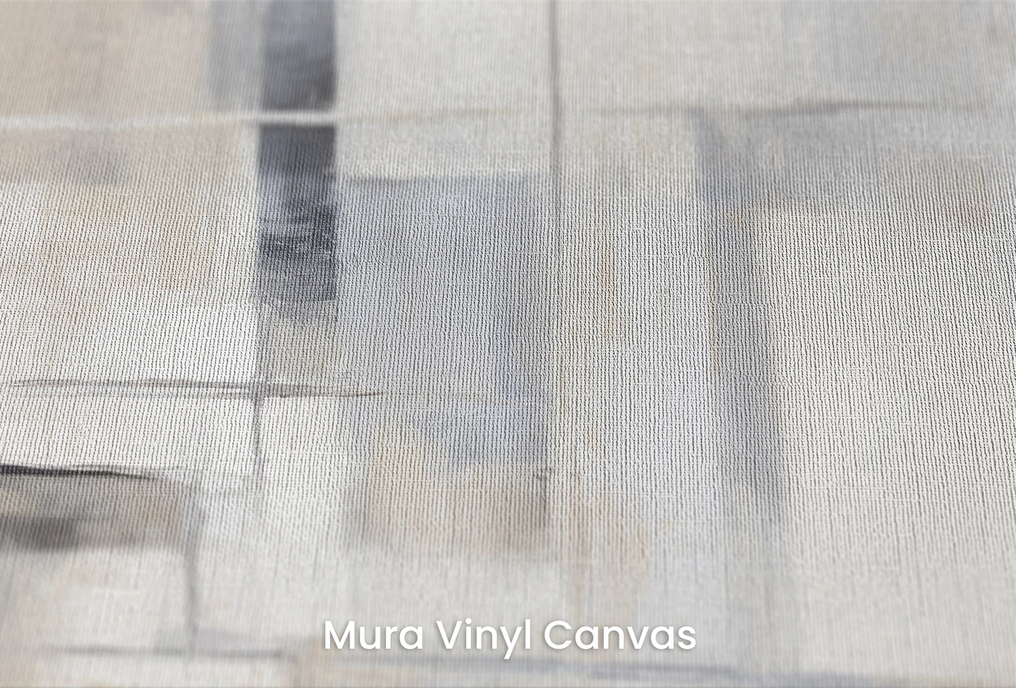 Zbliżenie na artystyczną fototapetę o nazwie Blue Elegance na podłożu Mura Vinyl Canvas - faktura naturalnego płótna.