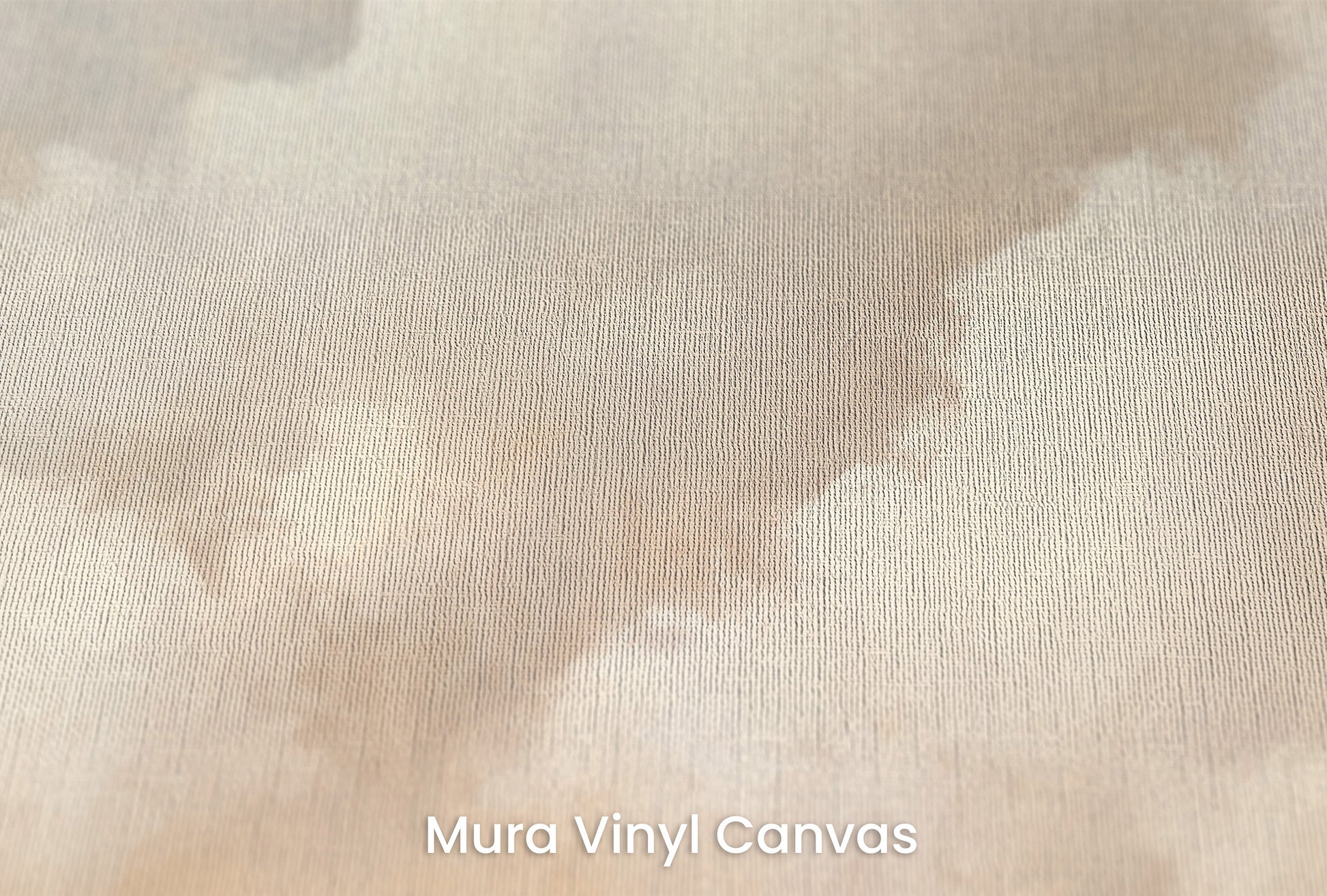 Zbliżenie na artystyczną fototapetę o nazwie CLOUDS OF AMBER TWILIGHT na podłożu Mura Vinyl Canvas - faktura naturalnego płótna.