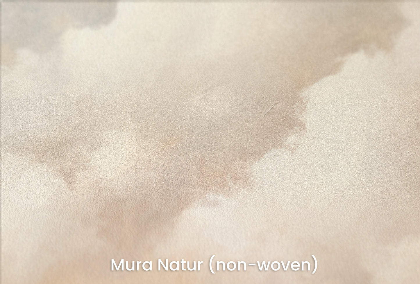 Zbliżenie na artystyczną fototapetę o nazwie CLOUDS OF AMBER TWILIGHT na podłożu Mura Natur (non-woven) - naturalne i ekologiczne podłoże.