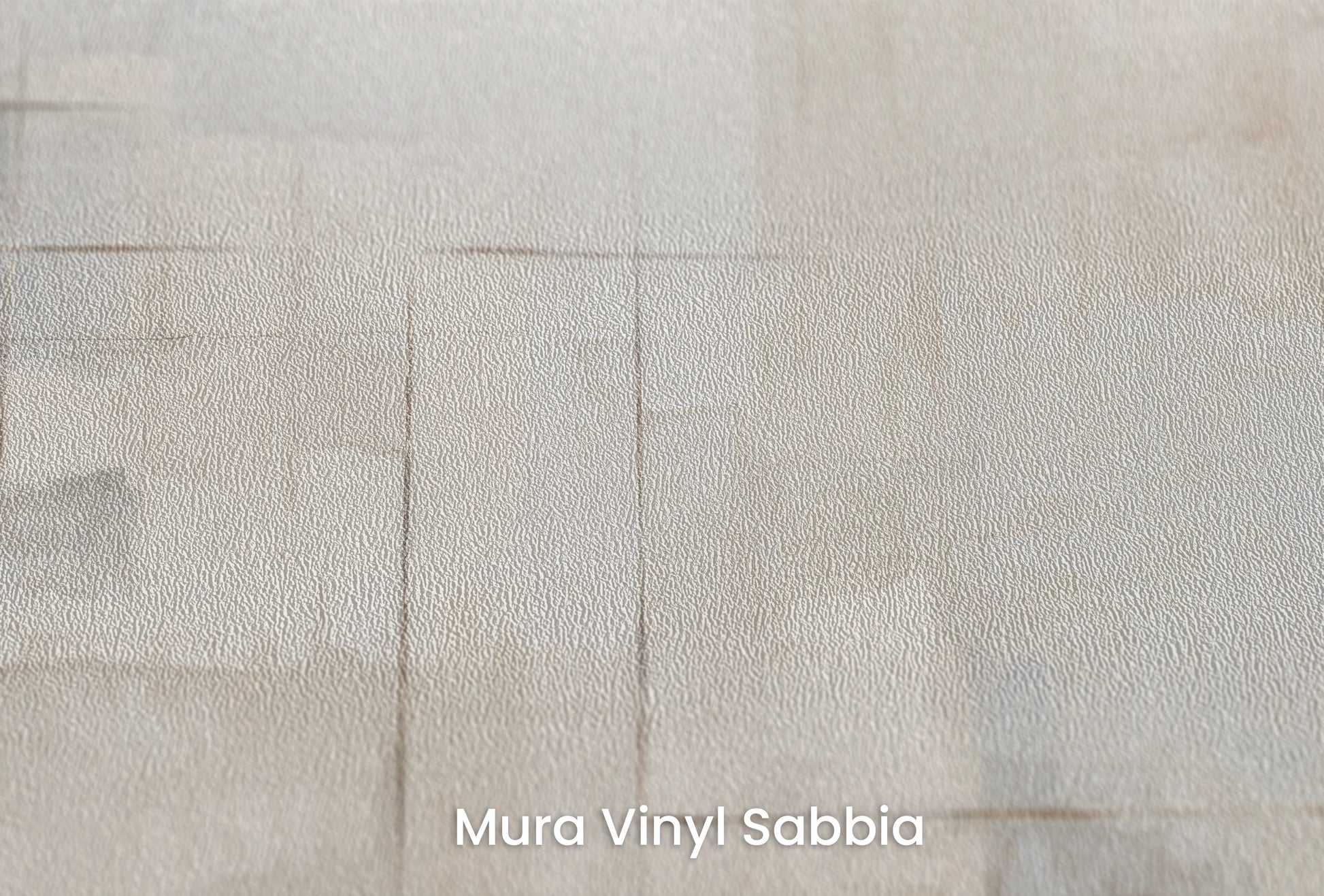 Zbliżenie na artystyczną fototapetę o nazwie Crisp Edges na podłożu Mura Vinyl Sabbia struktura grubego ziarna piasku.