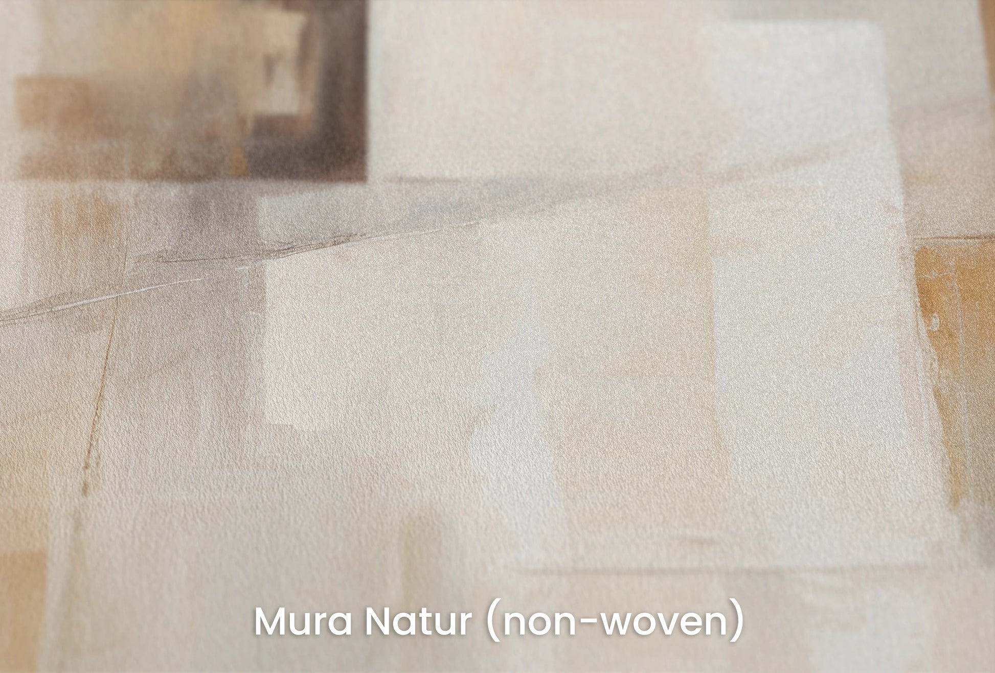 Zbliżenie na artystyczną fototapetę o nazwie Monochrome Mood na podłożu Mura Natur (non-woven) - naturalne i ekologiczne podłoże.