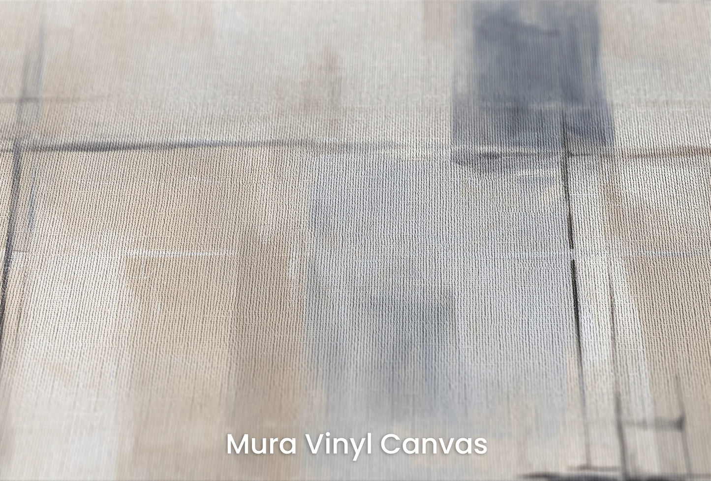 Zbliżenie na artystyczną fototapetę o nazwie Modern Simplicity na podłożu Mura Vinyl Canvas - faktura naturalnego płótna.