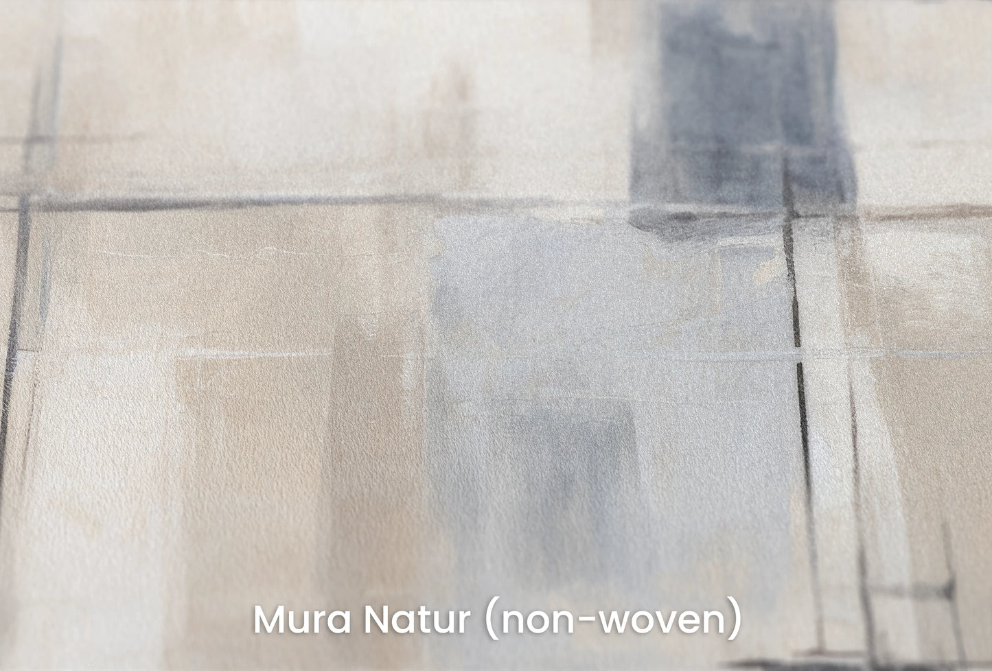 Zbliżenie na artystyczną fototapetę o nazwie Modern Simplicity na podłożu Mura Natur (non-woven) - naturalne i ekologiczne podłoże.