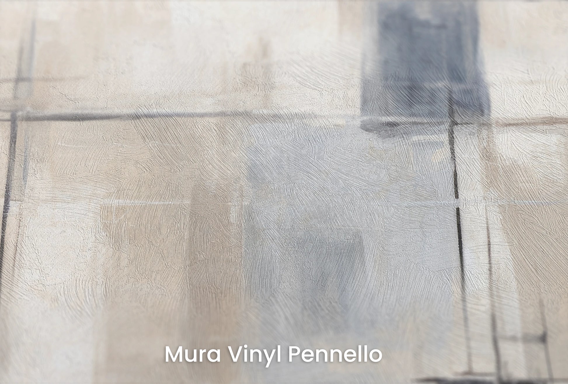 Zbliżenie na artystyczną fototapetę o nazwie Modern Simplicity na podłożu Mura Vinyl Pennello - faktura pociągnięć pędzla malarskiego.