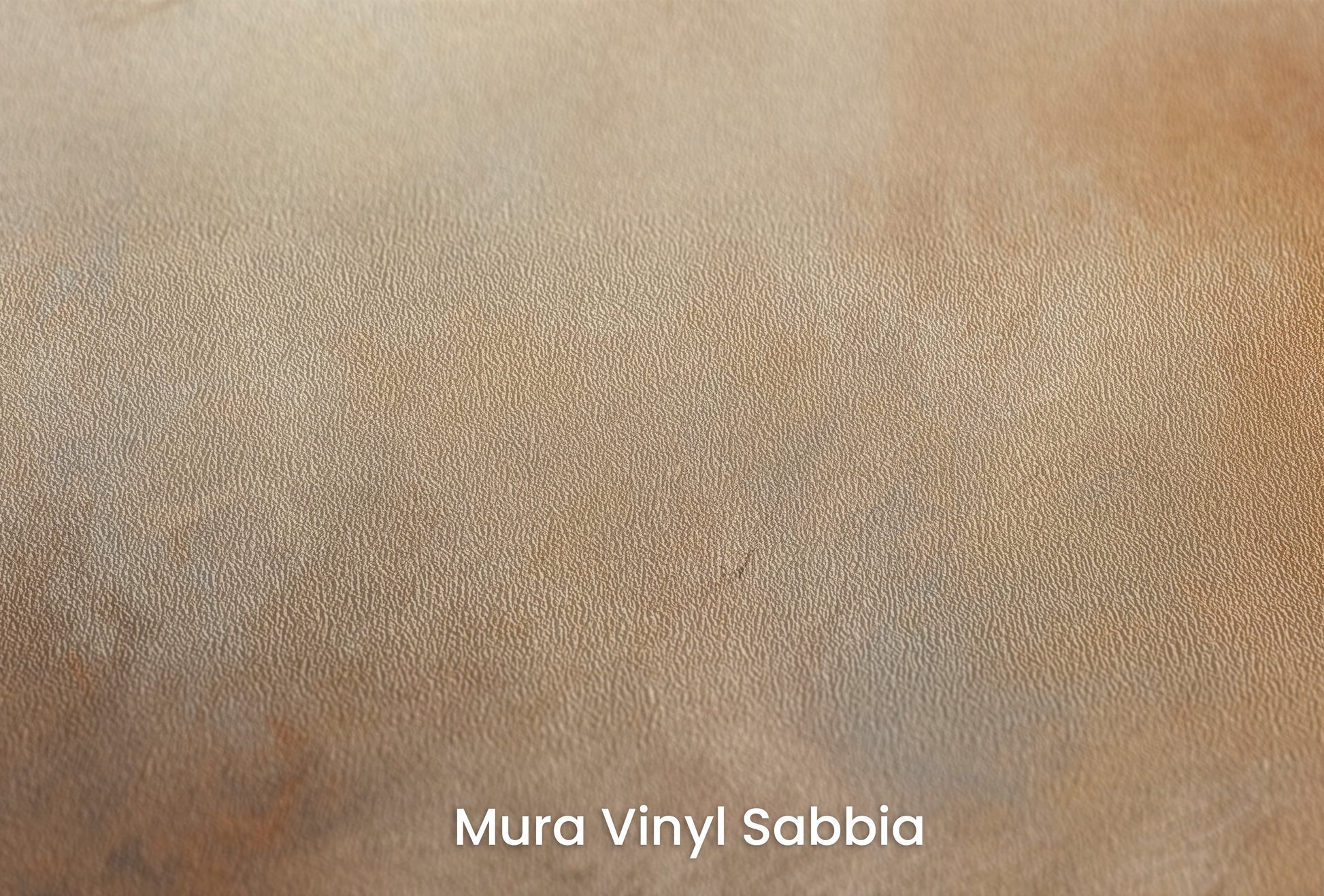 Zbliżenie na artystyczną fototapetę o nazwie DAWN'S TRANQUIL EMBRACE na podłożu Mura Vinyl Sabbia struktura grubego ziarna piasku.