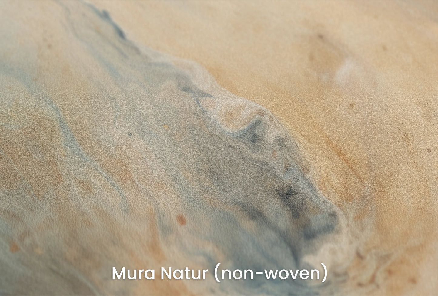 Zbliżenie na artystyczną fototapetę o nazwie Jupiter's Storm #2 na podłożu Mura Natur (non-woven) - naturalne i ekologiczne podłoże.