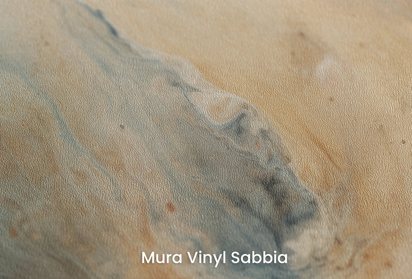 Zbliżenie na artystyczną fototapetę o nazwie Jupiter's Storm #2 na podłożu Mura Vinyl Sabbia struktura grubego ziarna piasku.