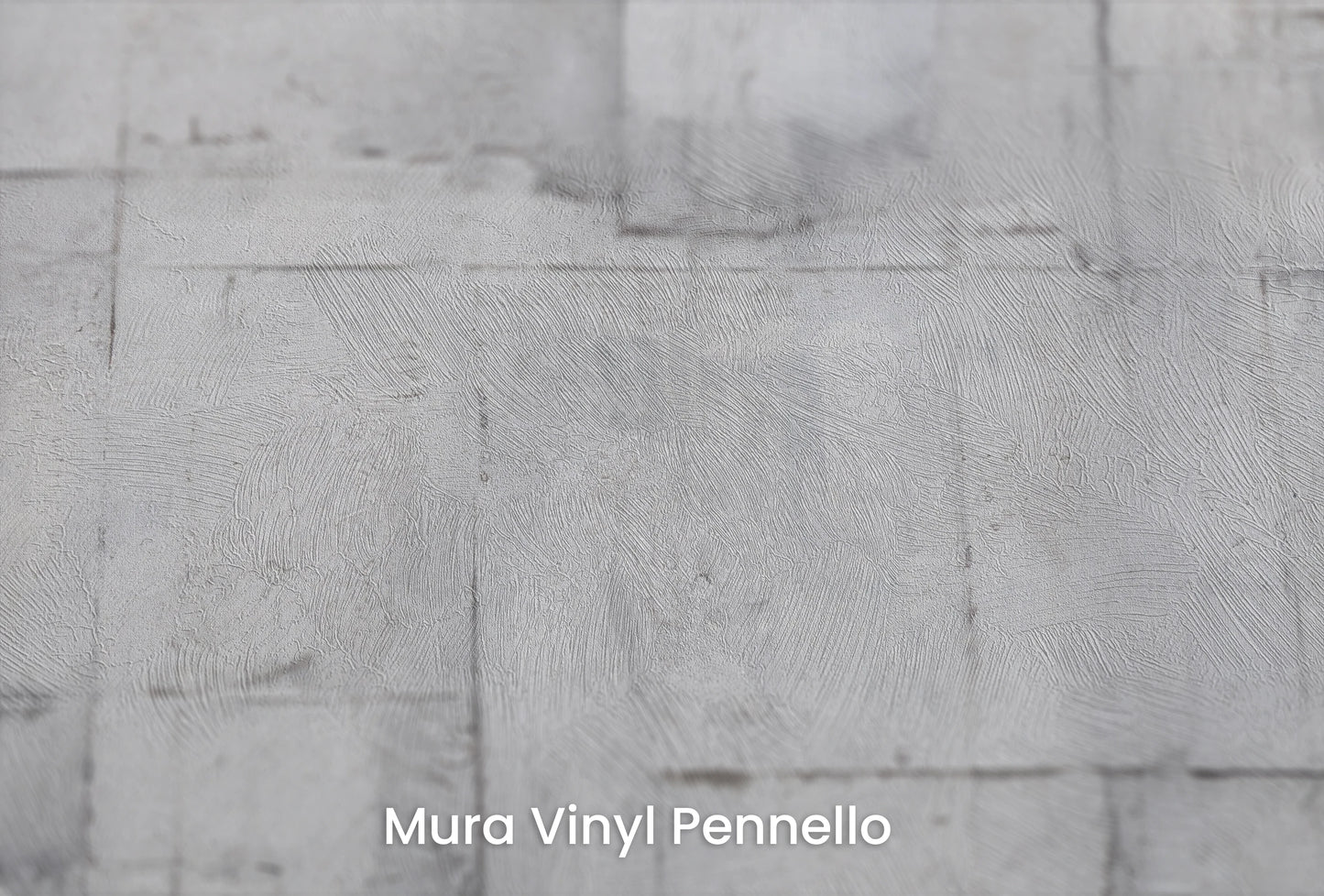 Zbliżenie na artystyczną fototapetę o nazwie Silver Lining #2 na podłożu Mura Vinyl Pennello - faktura pociągnięć pędzla malarskiego.