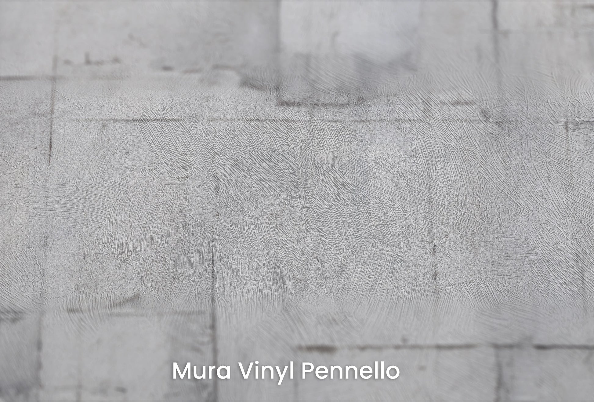 Zbliżenie na artystyczną fototapetę o nazwie Silver Lining #2 na podłożu Mura Vinyl Pennello - faktura pociągnięć pędzla malarskiego.