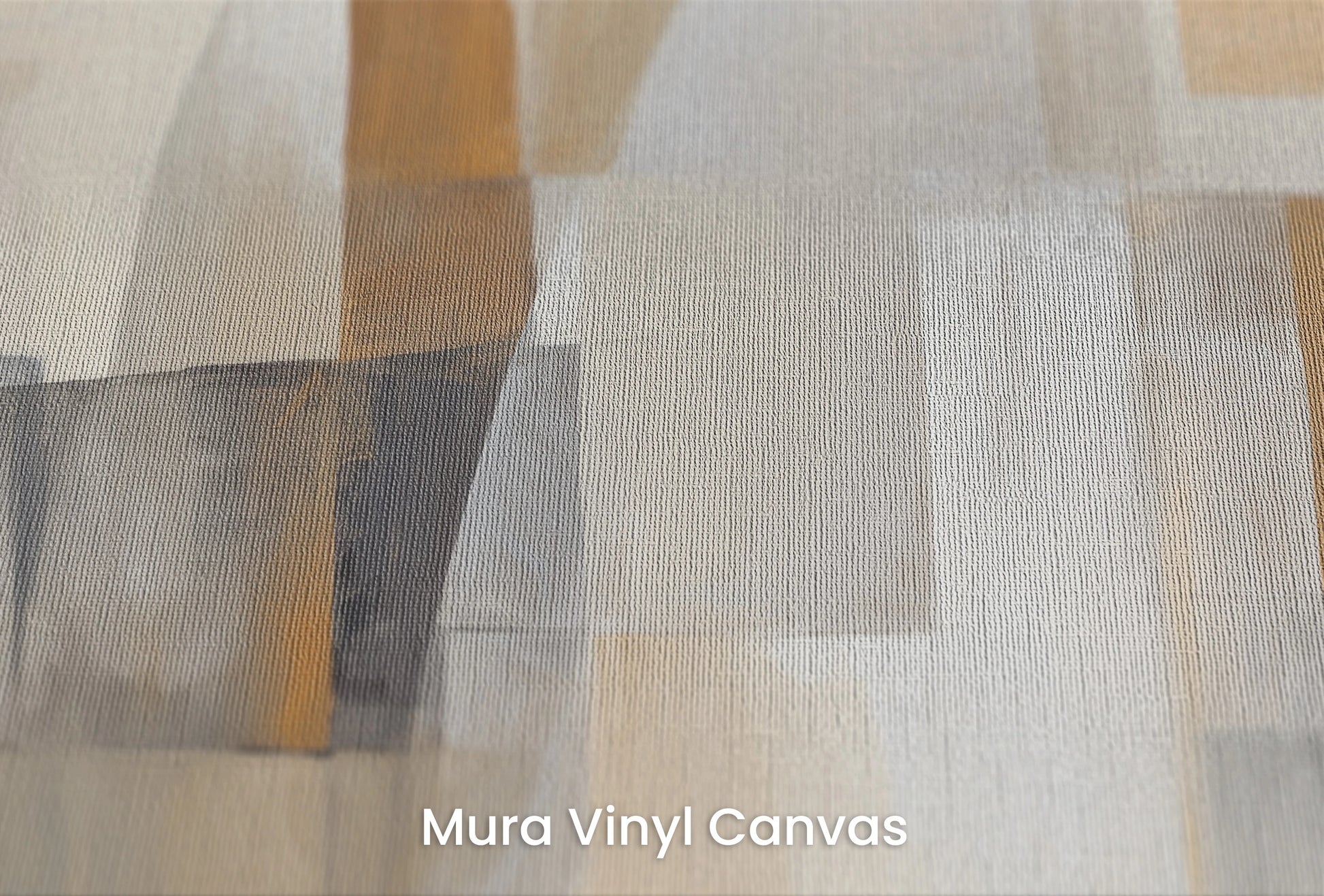 Zbliżenie na artystyczną fototapetę o nazwie Abstract Harmony #2 na podłożu Mura Vinyl Canvas - faktura naturalnego płótna.
