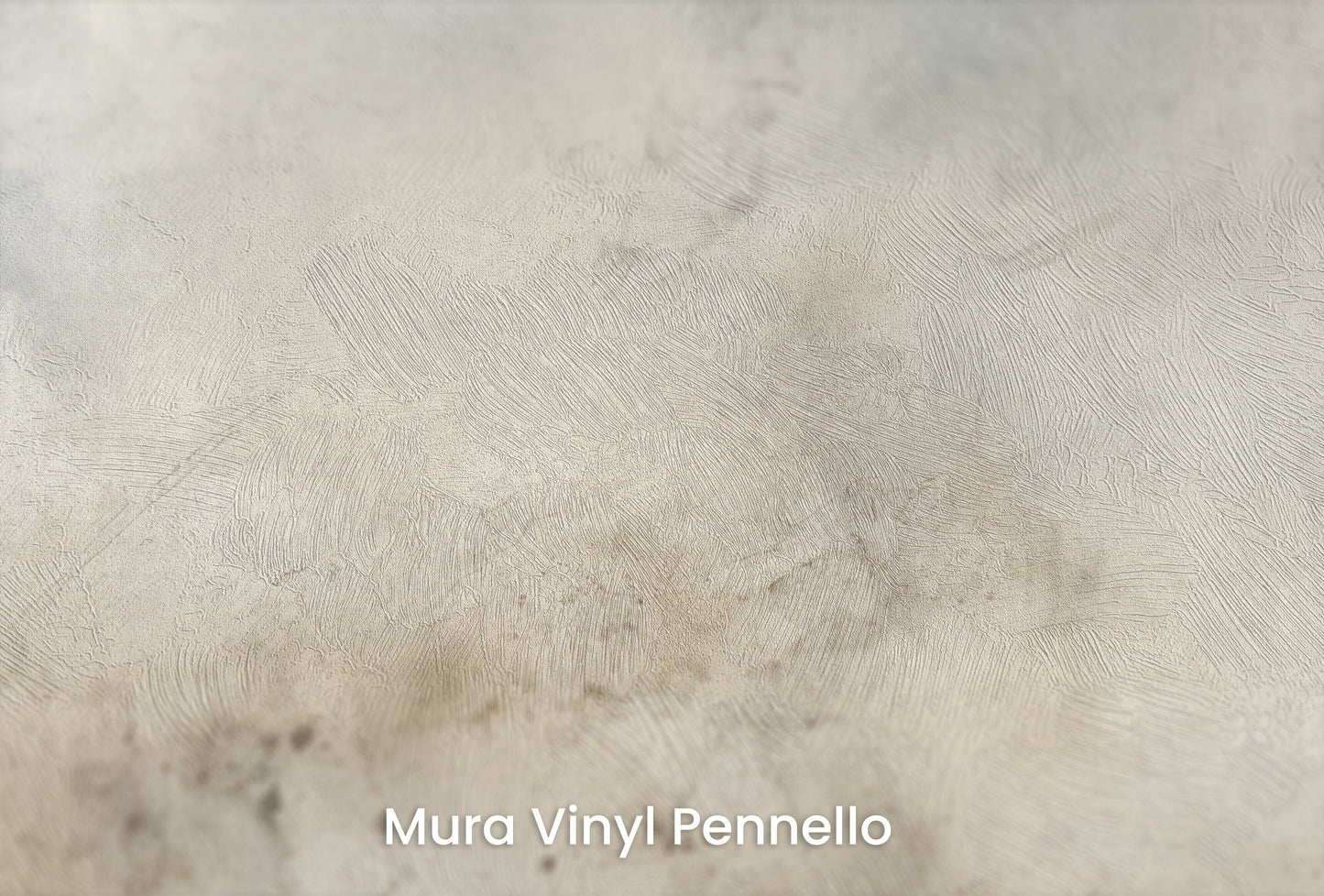Zbliżenie na artystyczną fototapetę o nazwie STORM FRONT WHISPER na podłożu Mura Vinyl Pennello - faktura pociągnięć pędzla malarskiego.