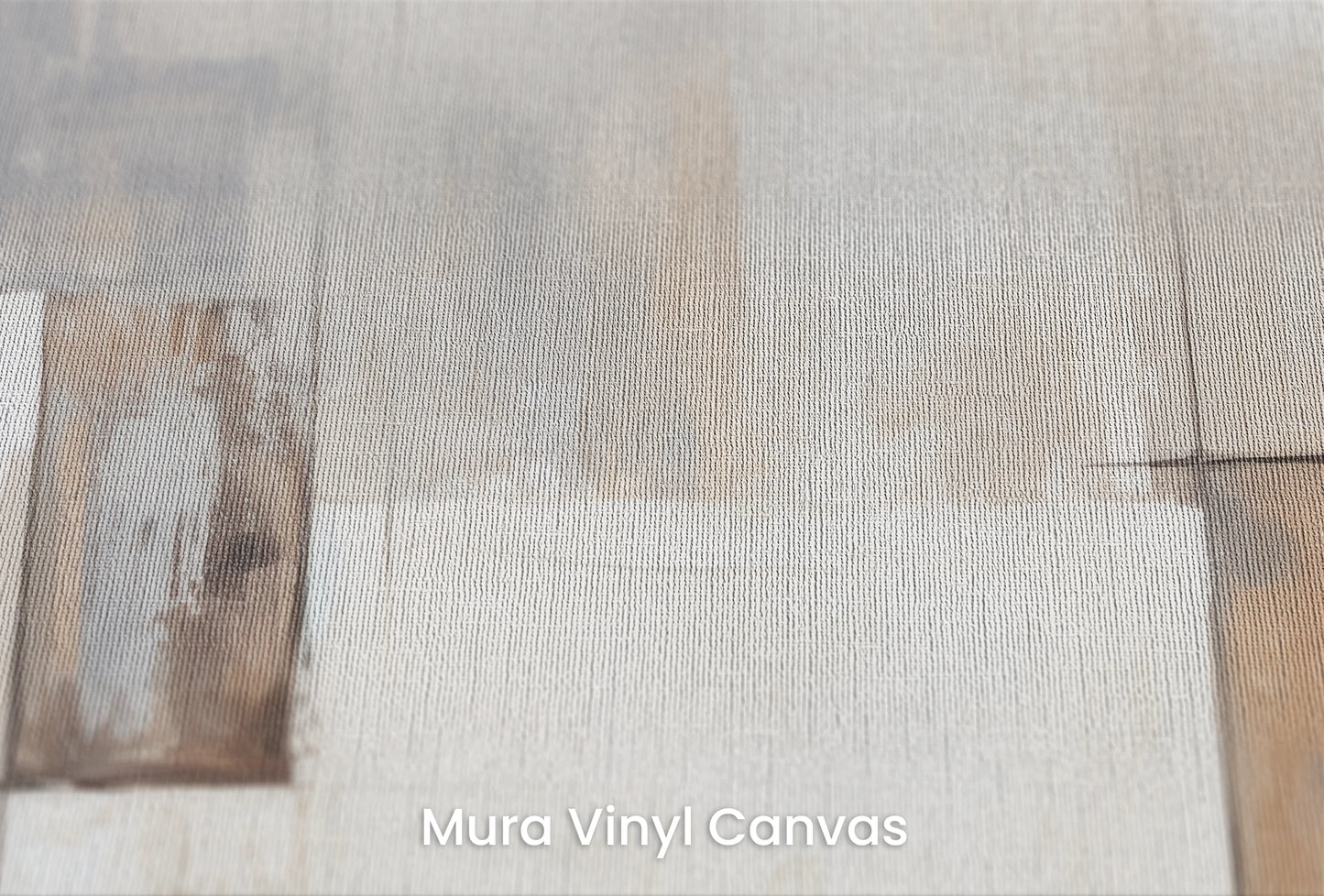 Zbliżenie na artystyczną fototapetę o nazwie Subdued Elegance na podłożu Mura Vinyl Canvas - faktura naturalnego płótna.