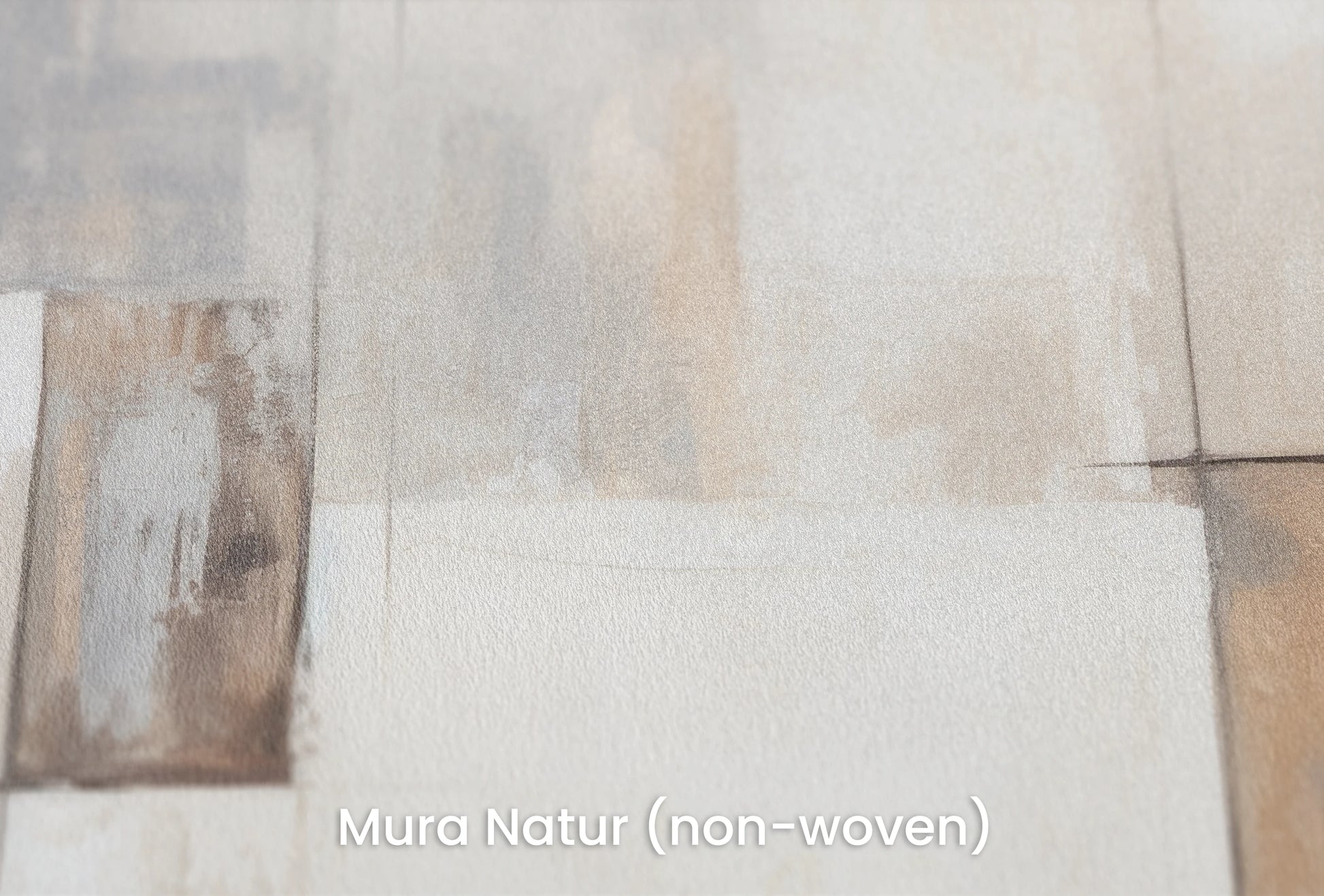 Zbliżenie na artystyczną fototapetę o nazwie Subdued Elegance na podłożu Mura Natur (non-woven) - naturalne i ekologiczne podłoże.