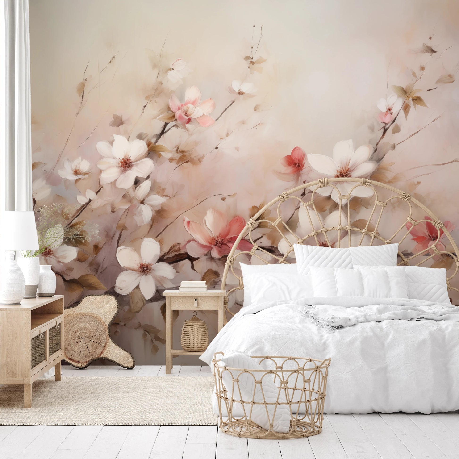 Fototapeta o nazwie Misty Blossom użyta w aranzacji wnętrza.