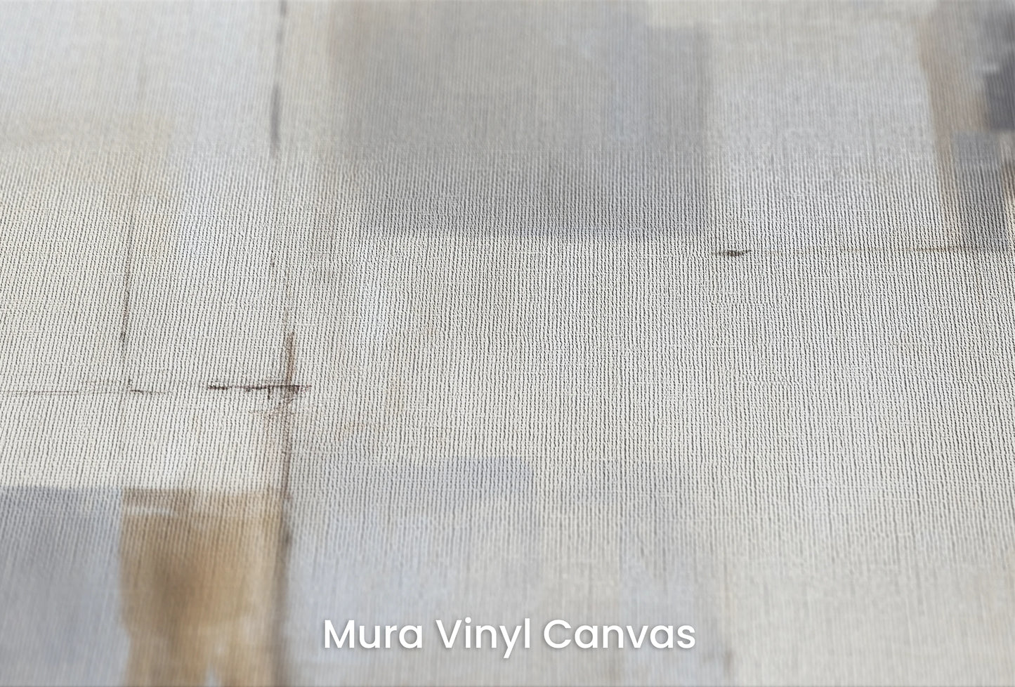 Zbliżenie na artystyczną fototapetę o nazwie Abstract Layers na podłożu Mura Vinyl Canvas - faktura naturalnego płótna.